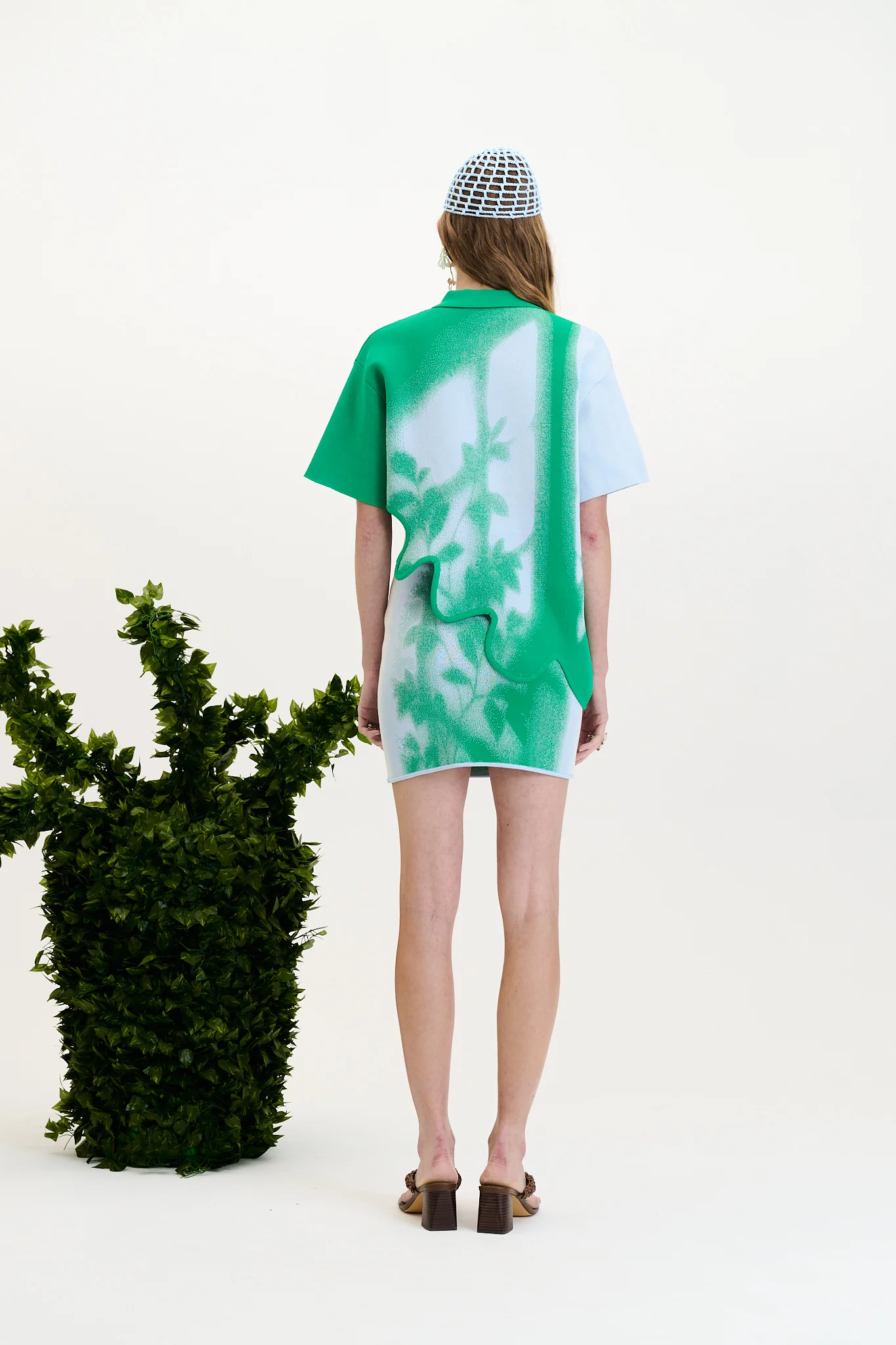 ALANI WINDOW PRINT MINI SKIRT - Image 4