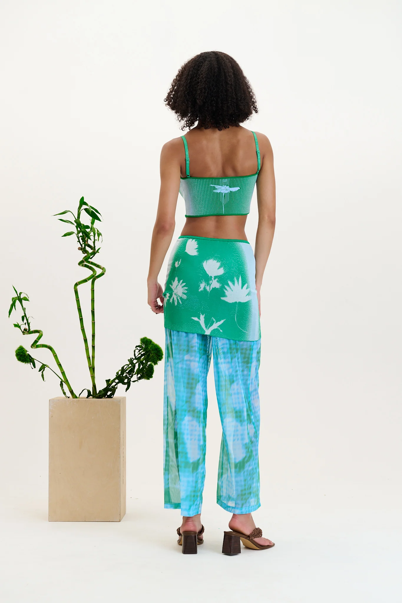 ANISE FLOWER PRINT PANTS - Image 4