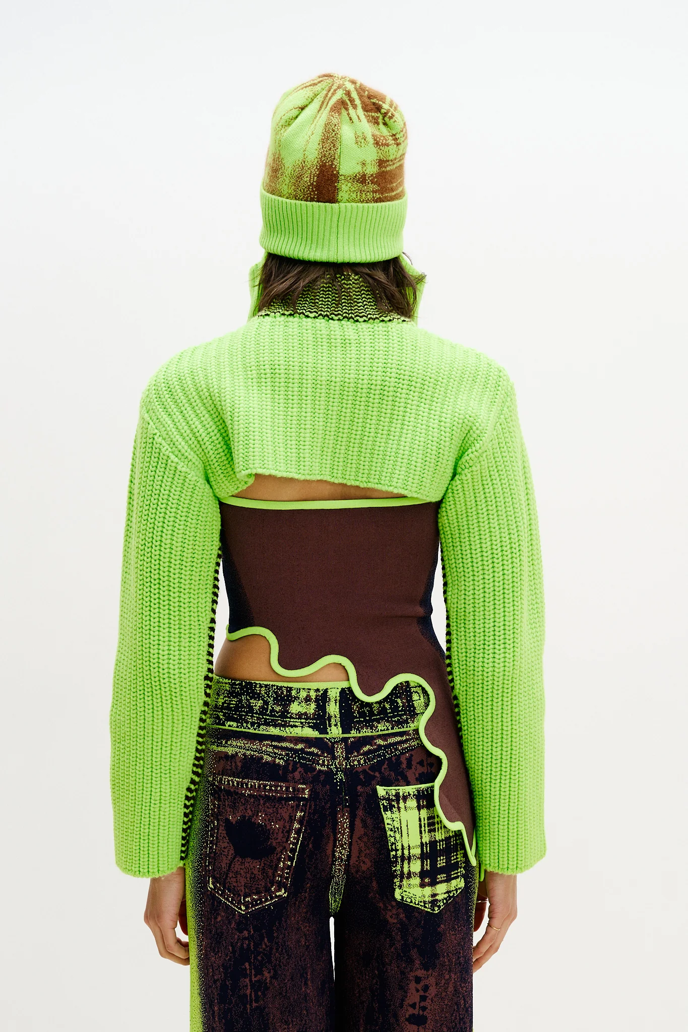 ANKUR MERINO WOOL CHUNKY SHRUG - Image 5