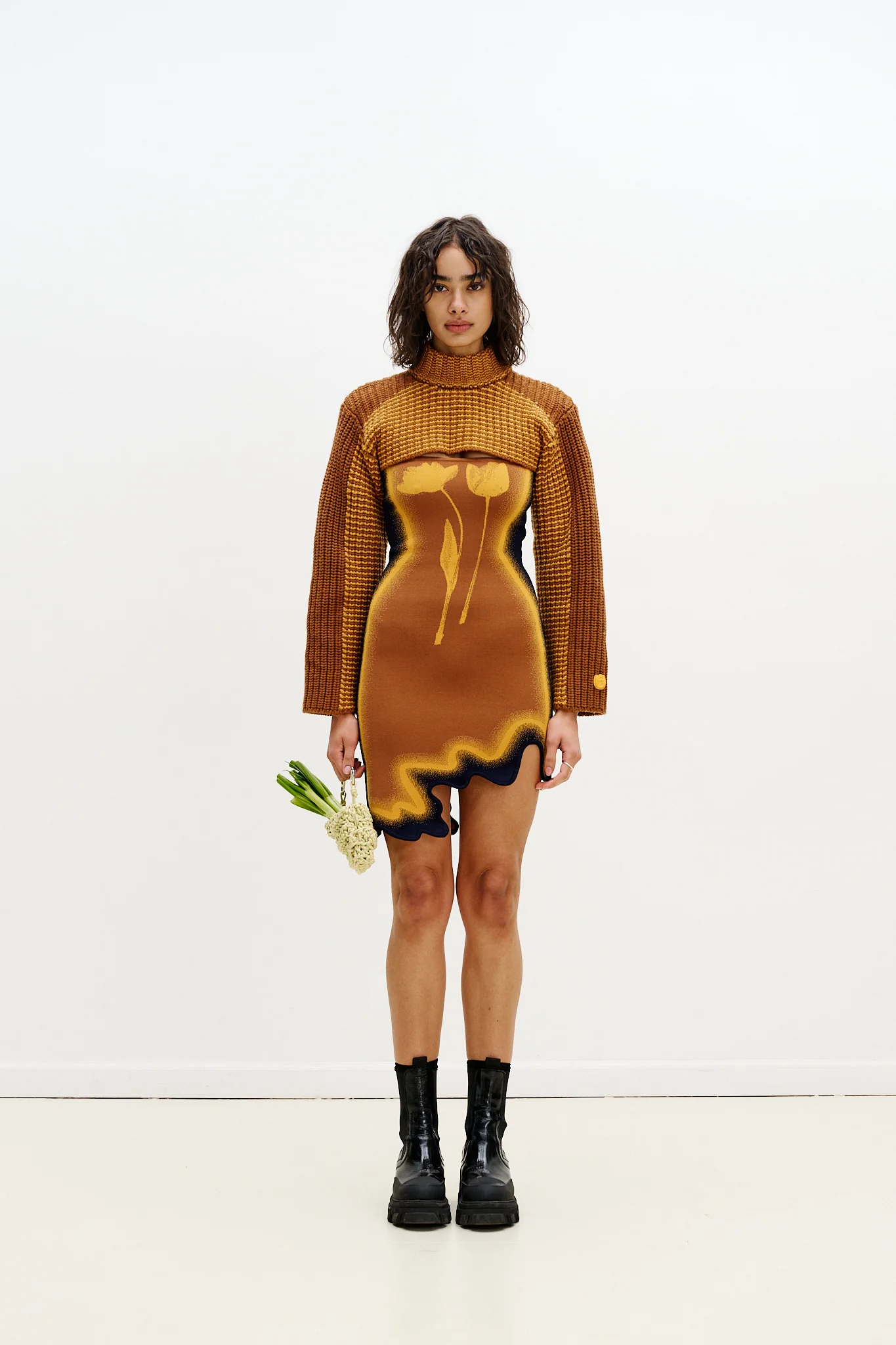 ANKUR MERINO WOOL CHUNKY SHRUG - Image 3