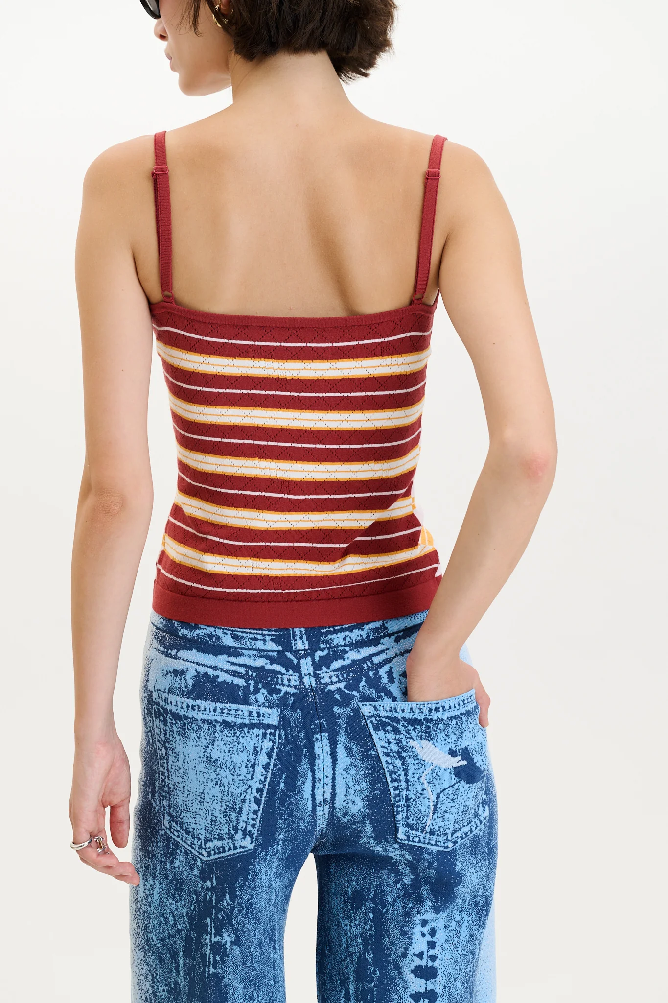 ARDEN POINTELLE TANK TOP - Image 5