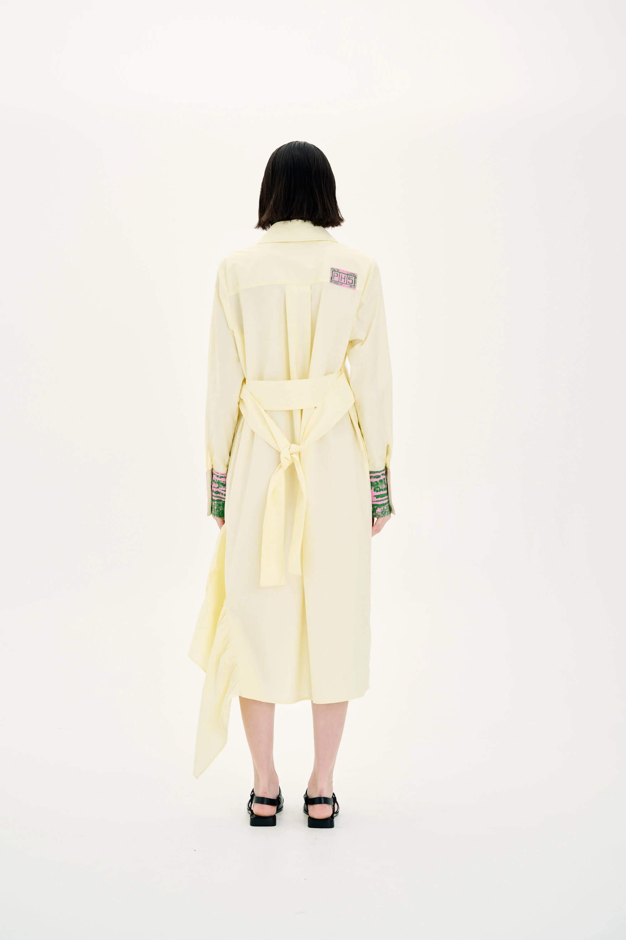 ARIES MIXED MEDIA OVERSIZED SHIRT DRESS - Image 3