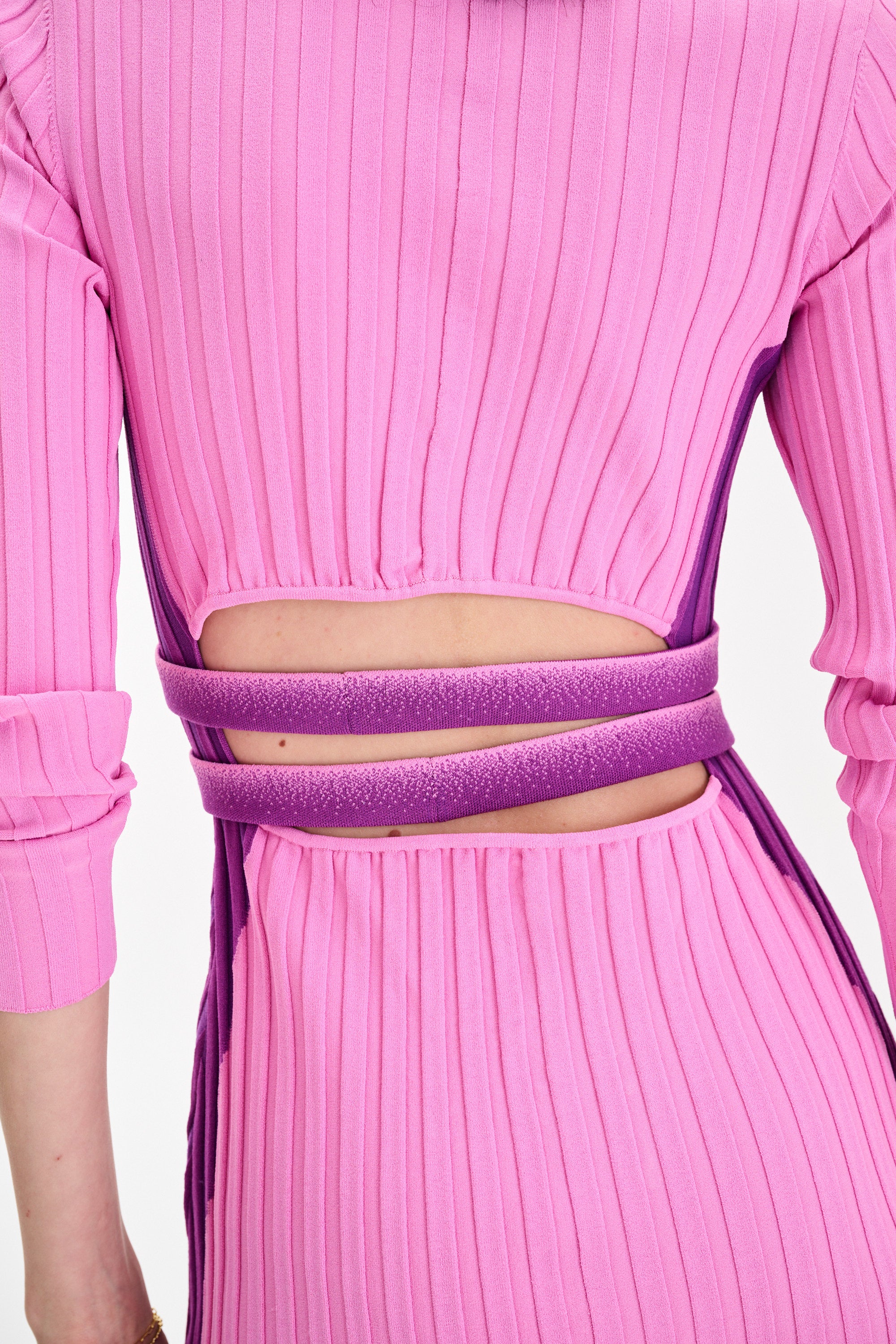 ASTER LONG SLEEVE PLEATED DRESS - Image 7