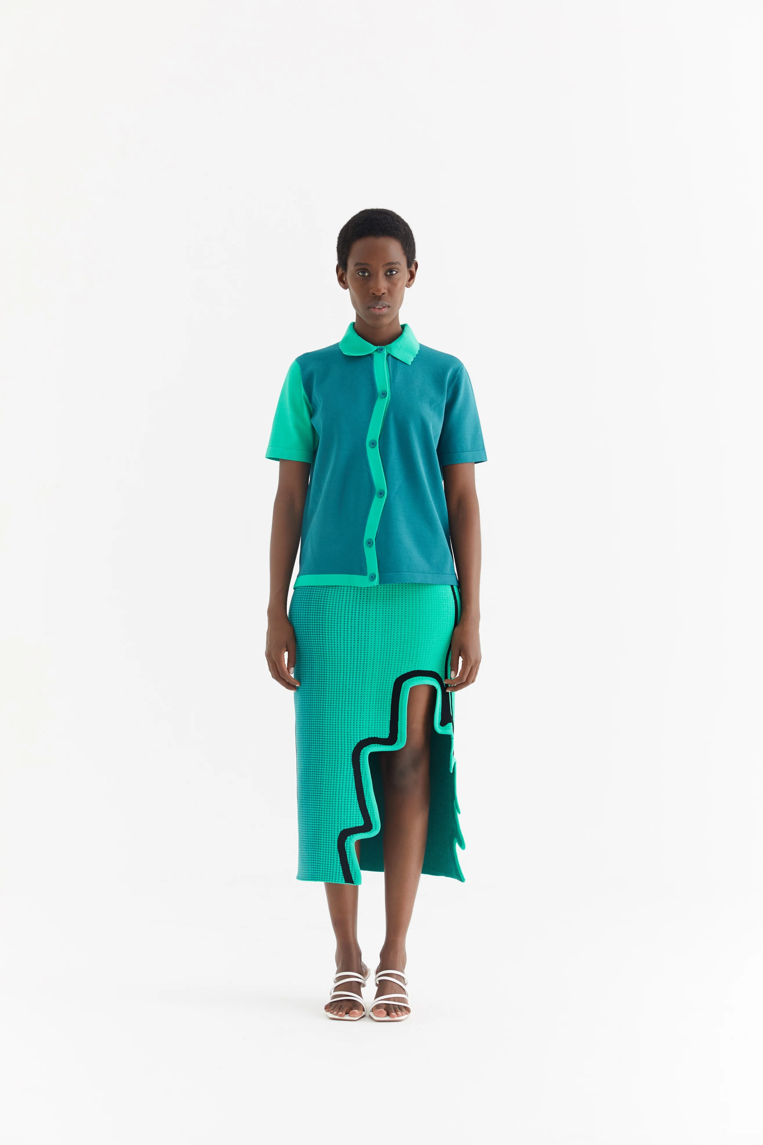 ATEN WAVY POLO SHIRT - Image 2
