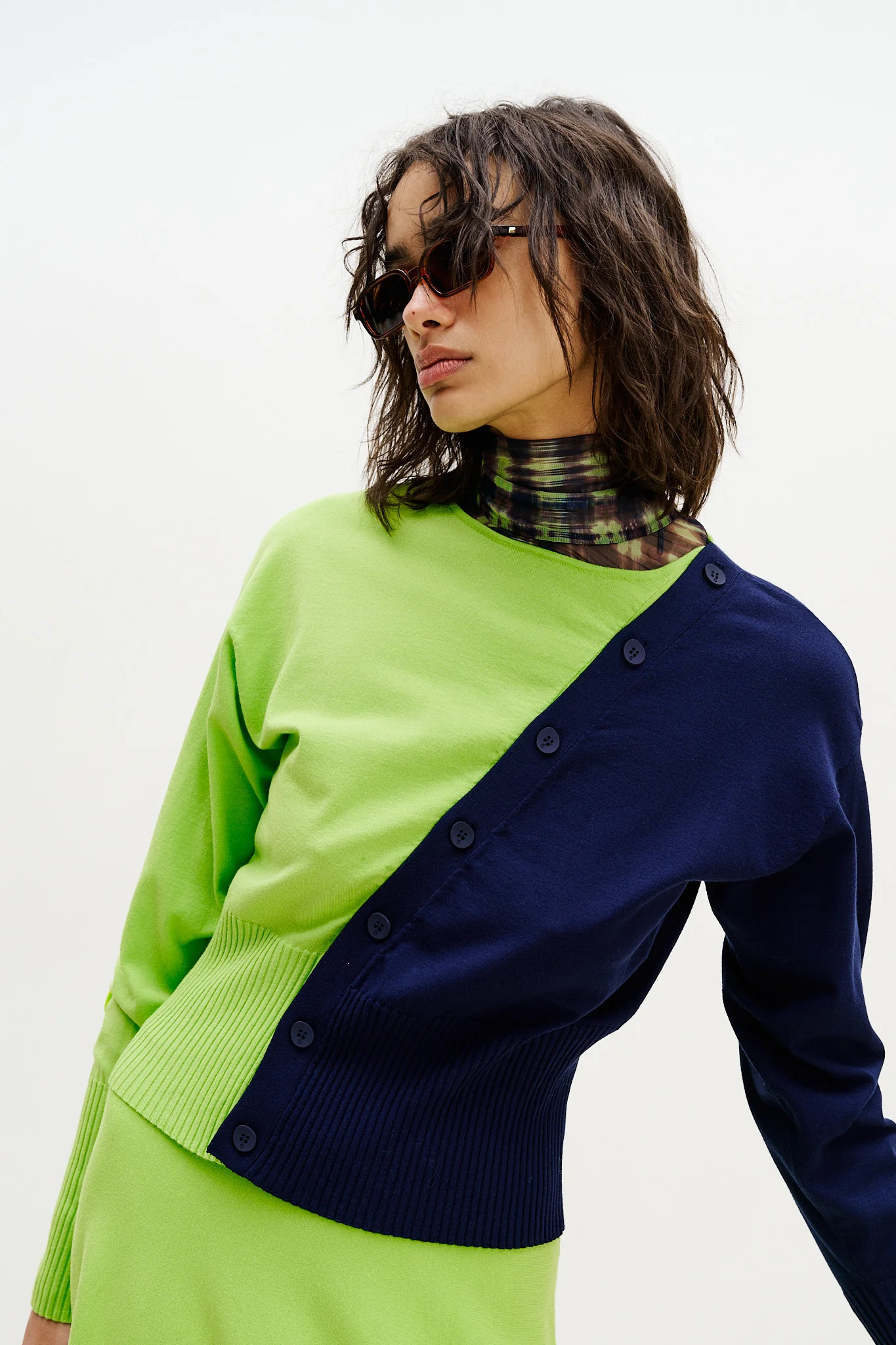 AYANA COLORBLOCK CARDIGAN - Image 5