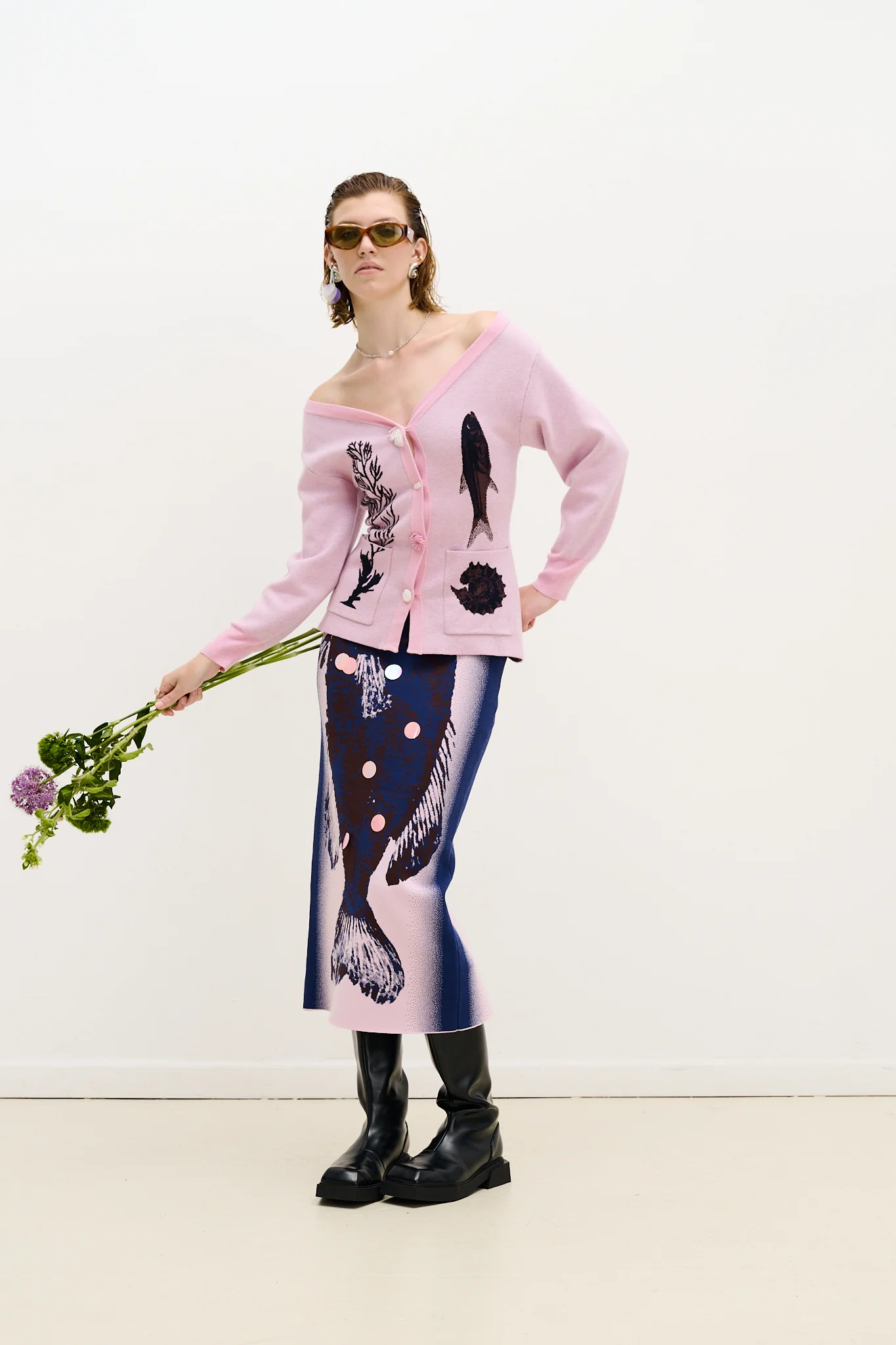BASA MERINO WOOL CARDIGAN - Image 2
