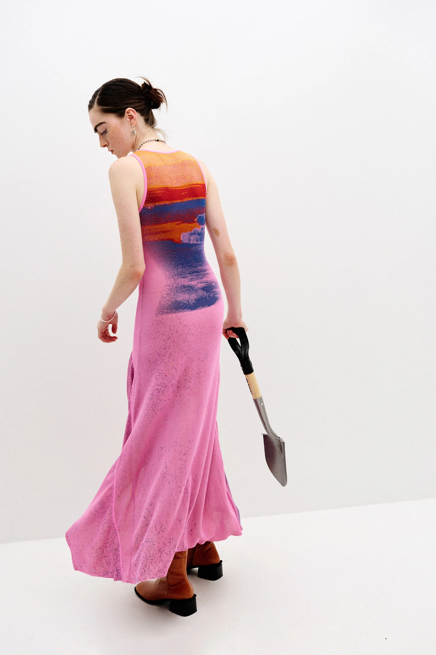 BECKY LAKE PRINT MAXI TANK DRESS - Image 2