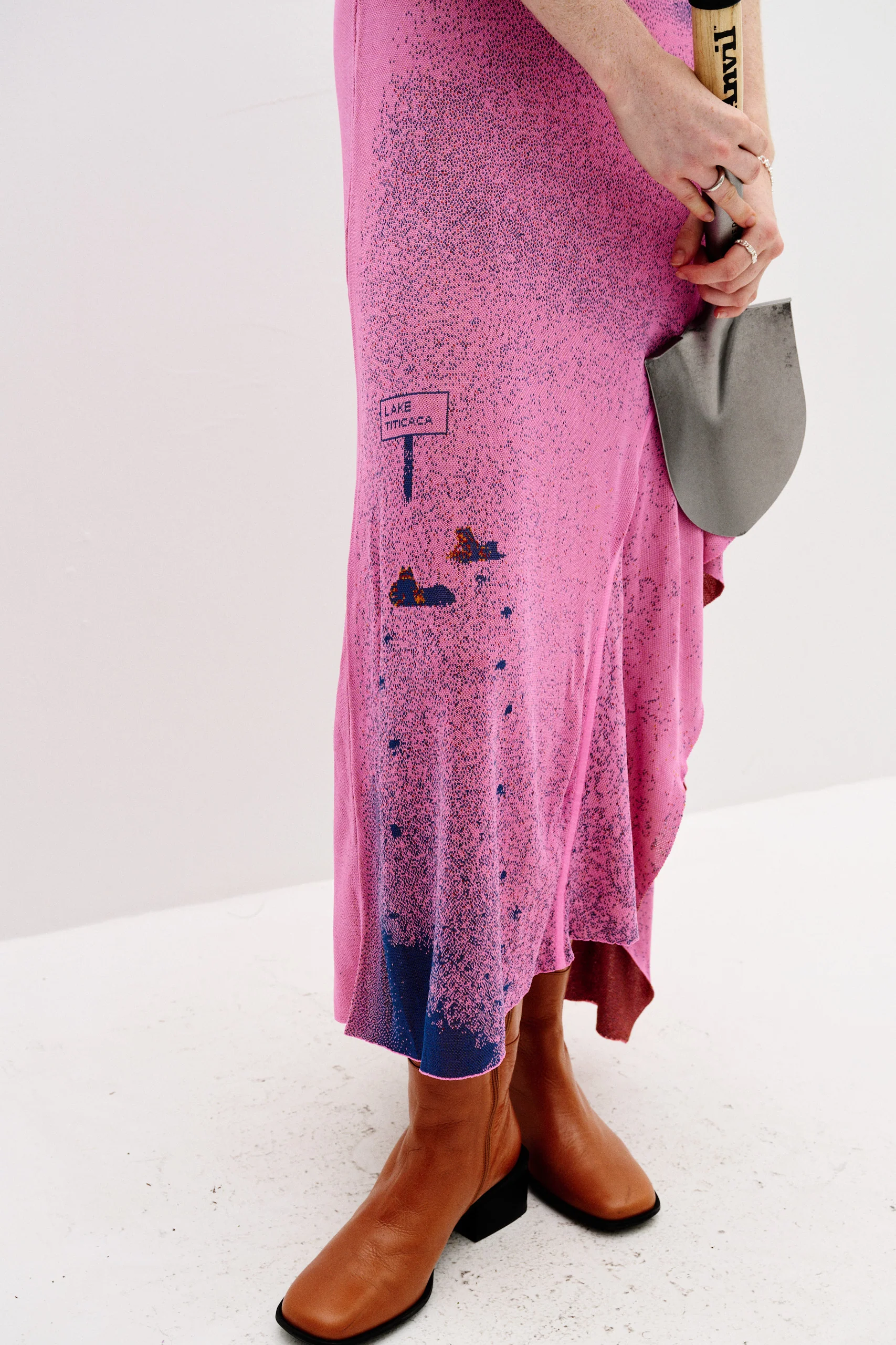 BECKY LAKE PRINT MAXI TANK DRESS - Image 6