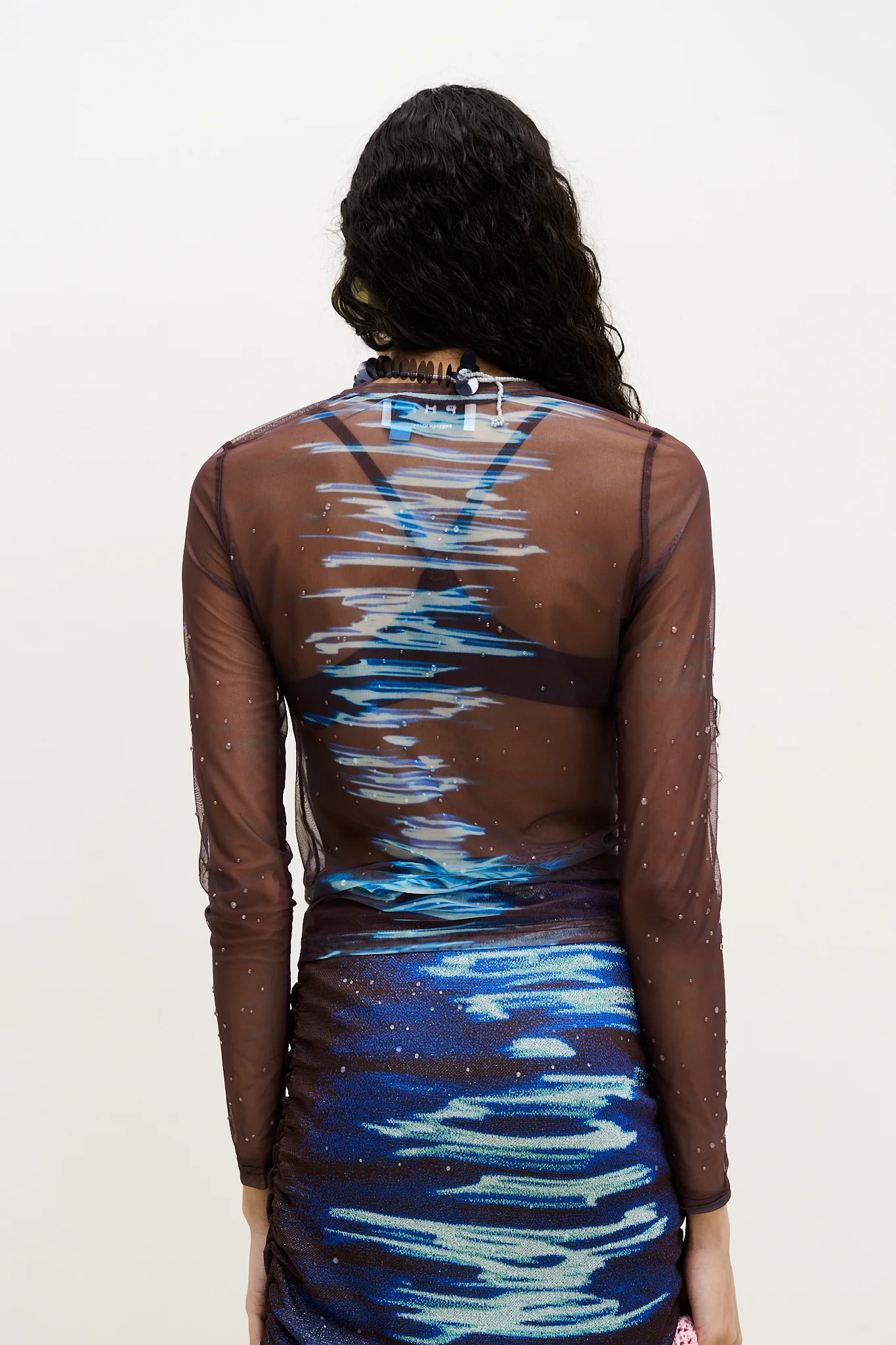 BETTA MESH CREWNECK TOP - Image 5