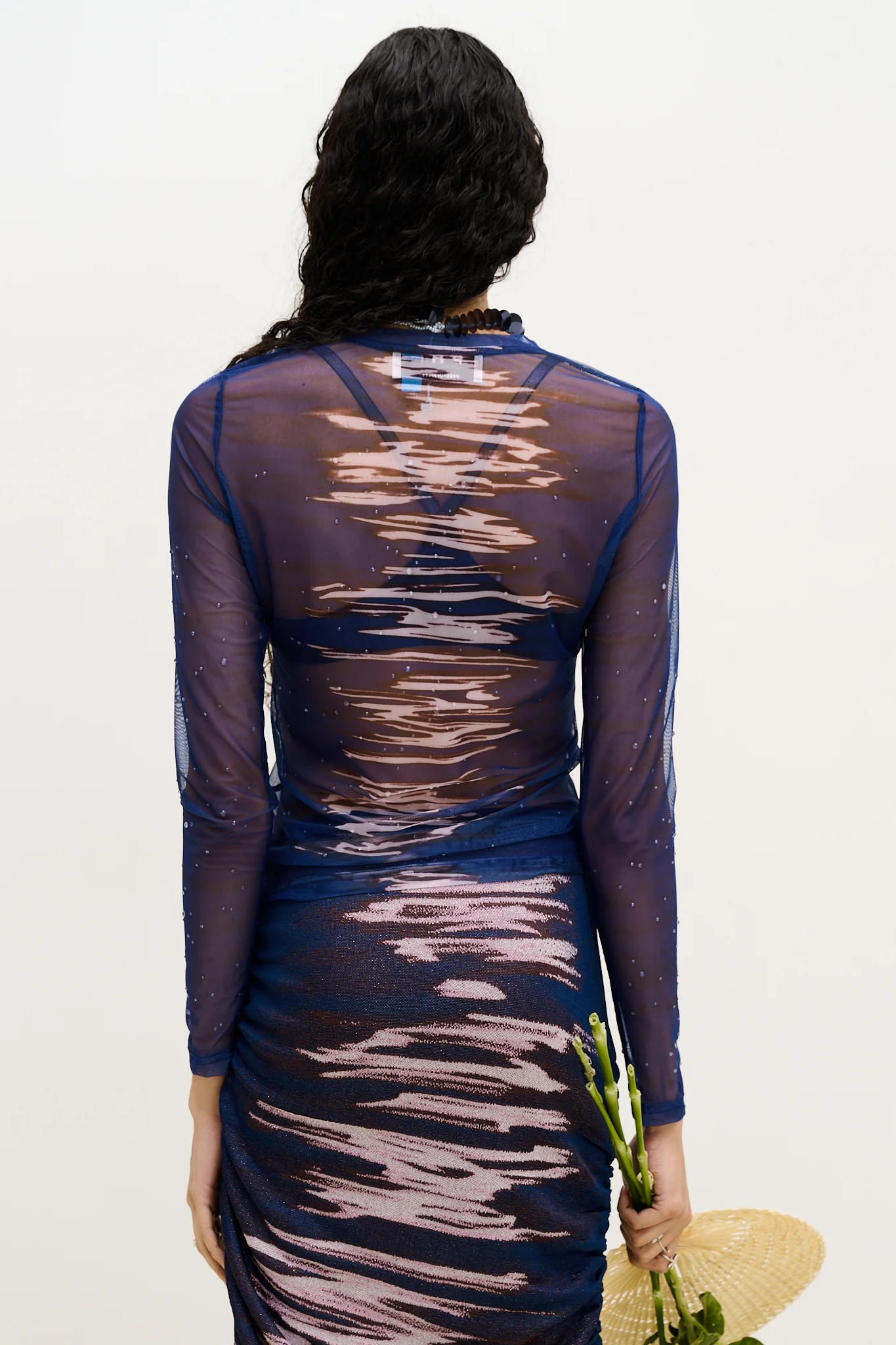 BETTA MESH CREWNECK TOP - Image 7