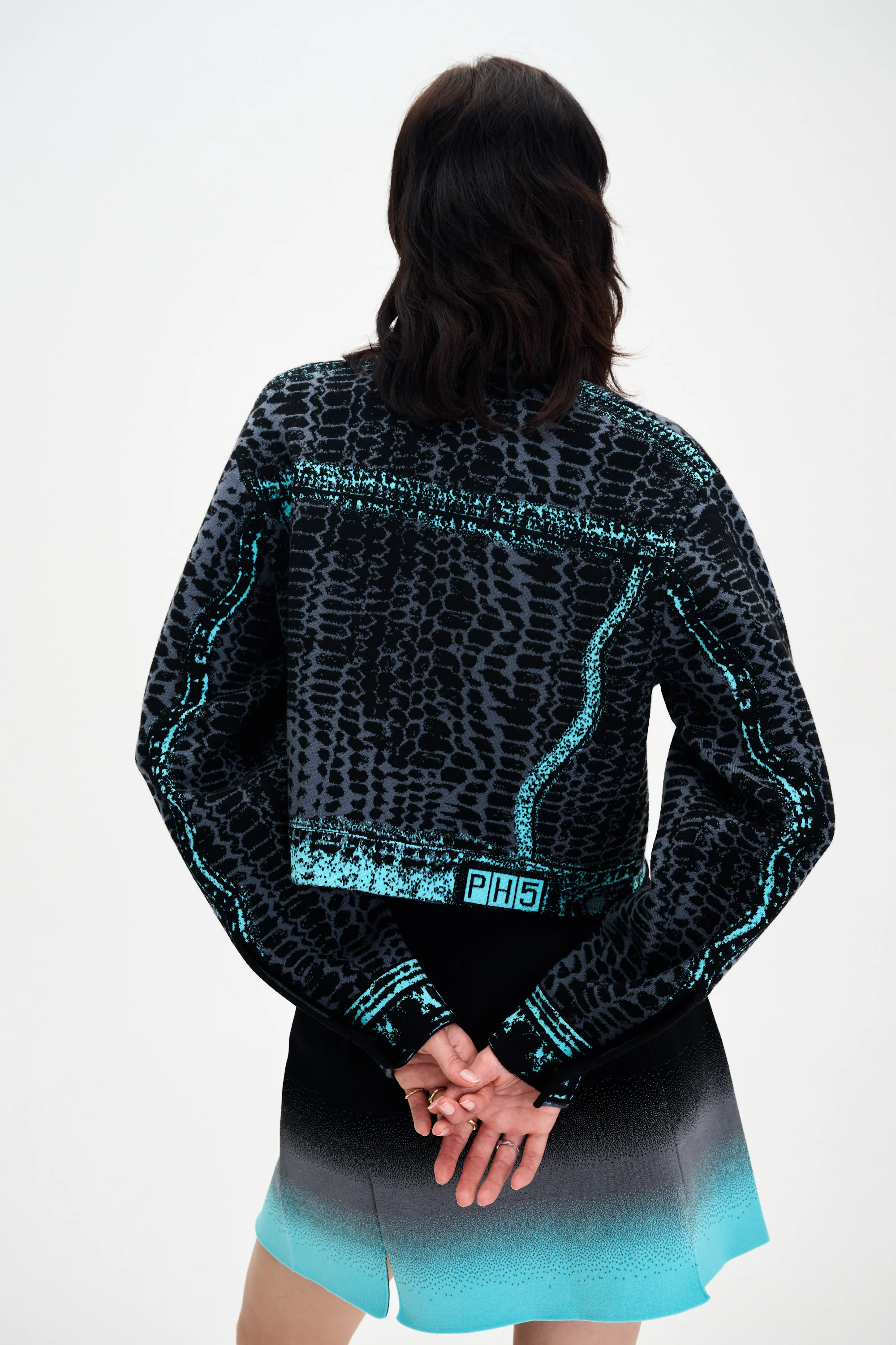 BETTY OVERSIZED CROPPED JACKET - Image 5