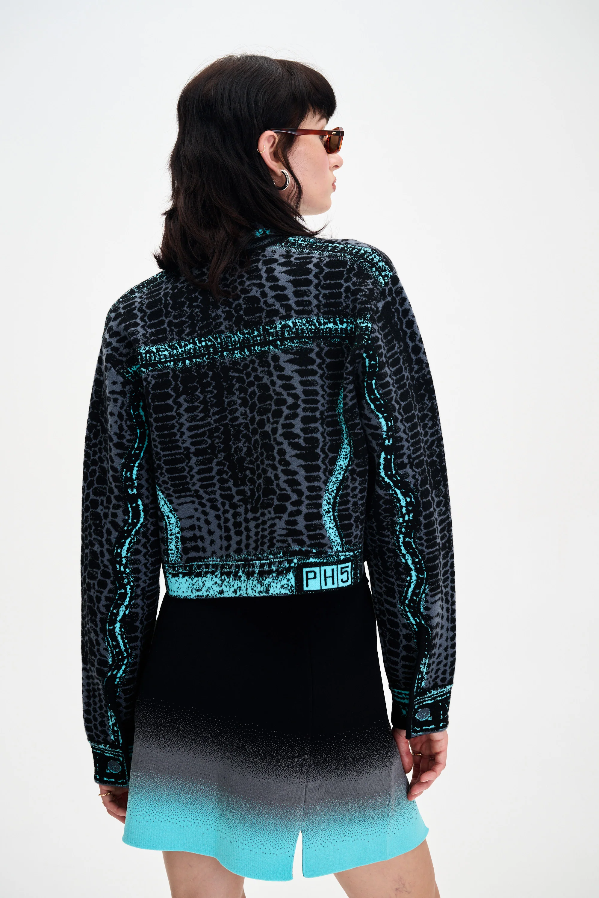 BETTY OVERSIZED CROPPED JACKET - Image 6