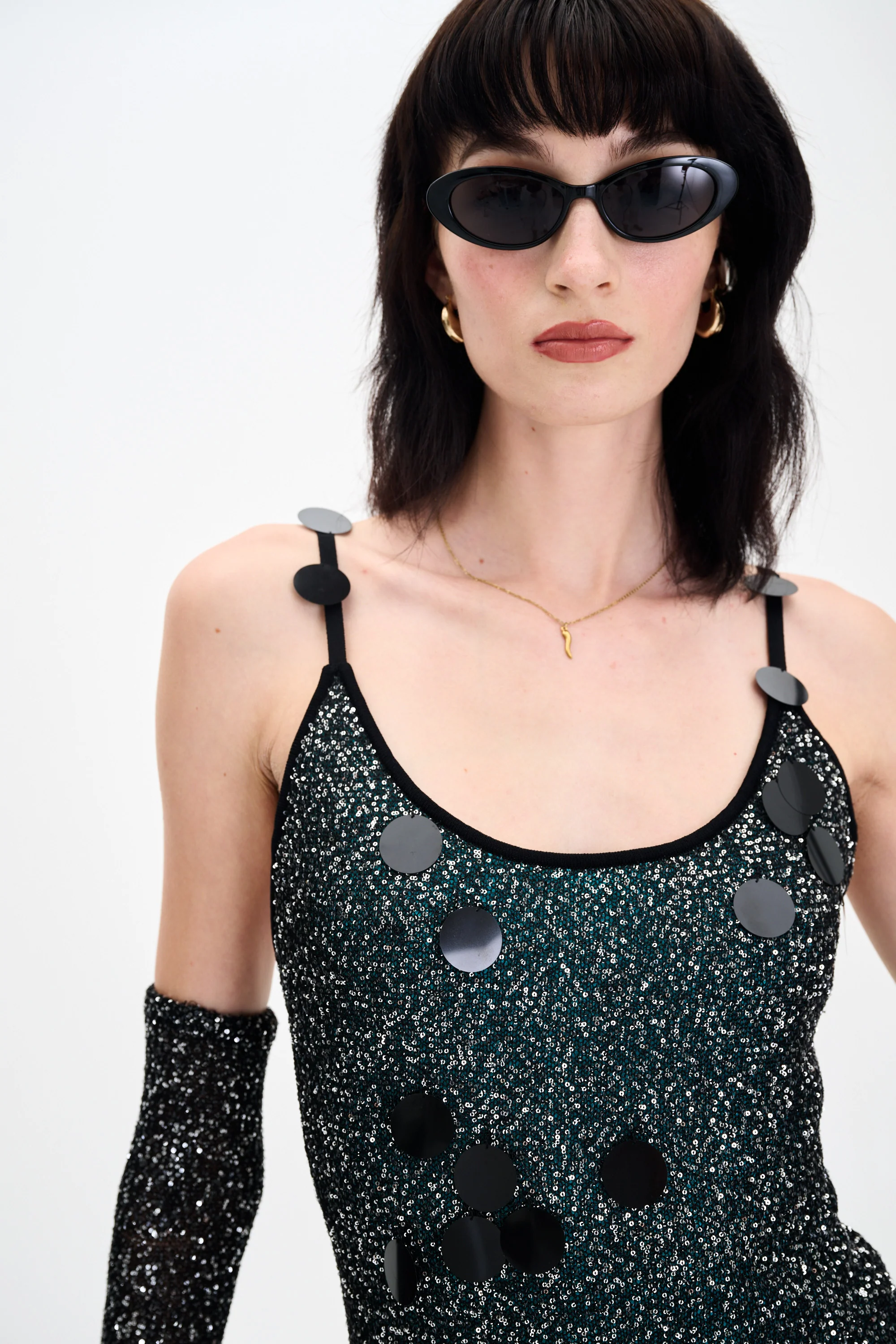 BINDI SEQUINS DRESS - Image 5