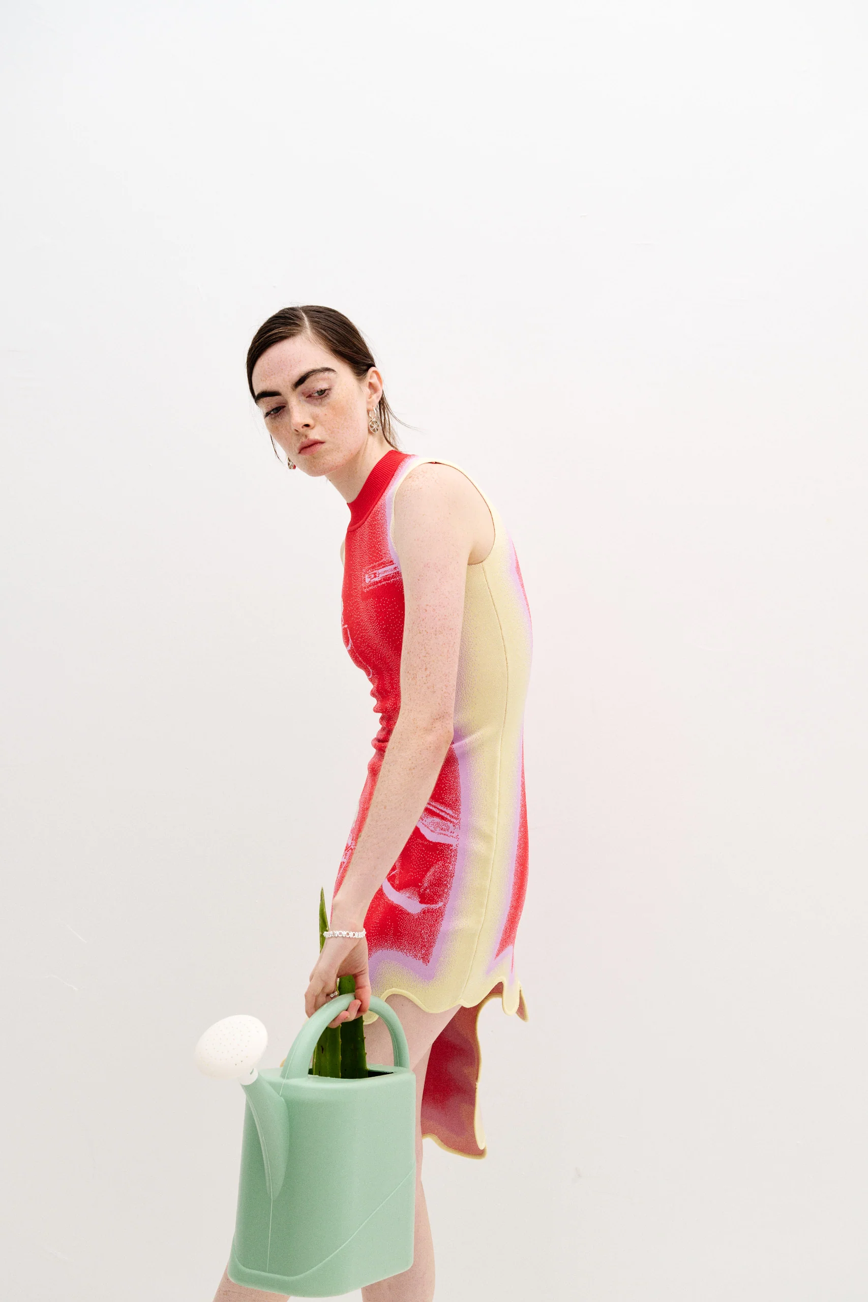 MIA WAVY ASYMMETRIC DRESS - Image 3