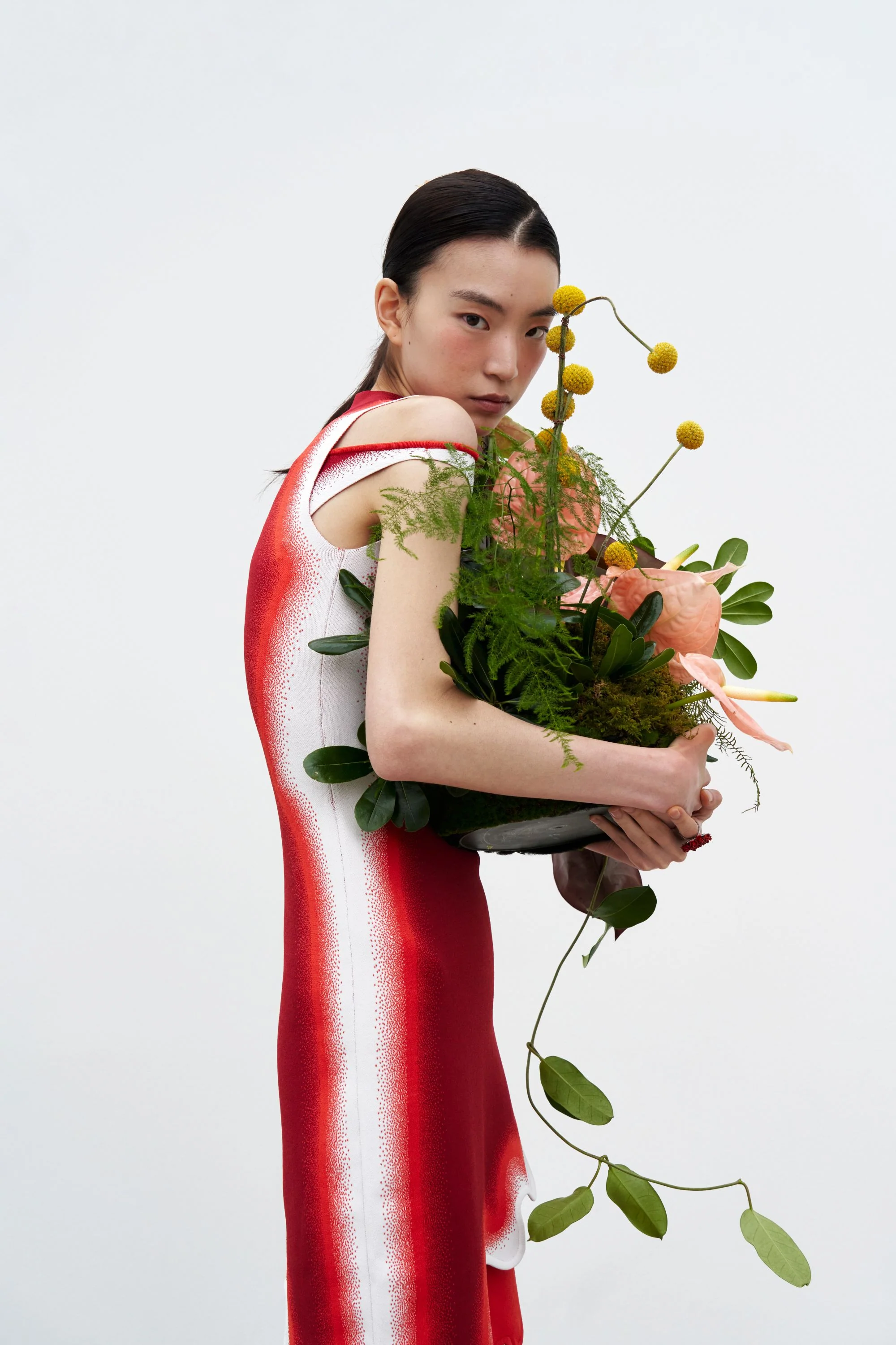 BROOKLYN WAVY ASYMMETRIC DRESS - Image 4