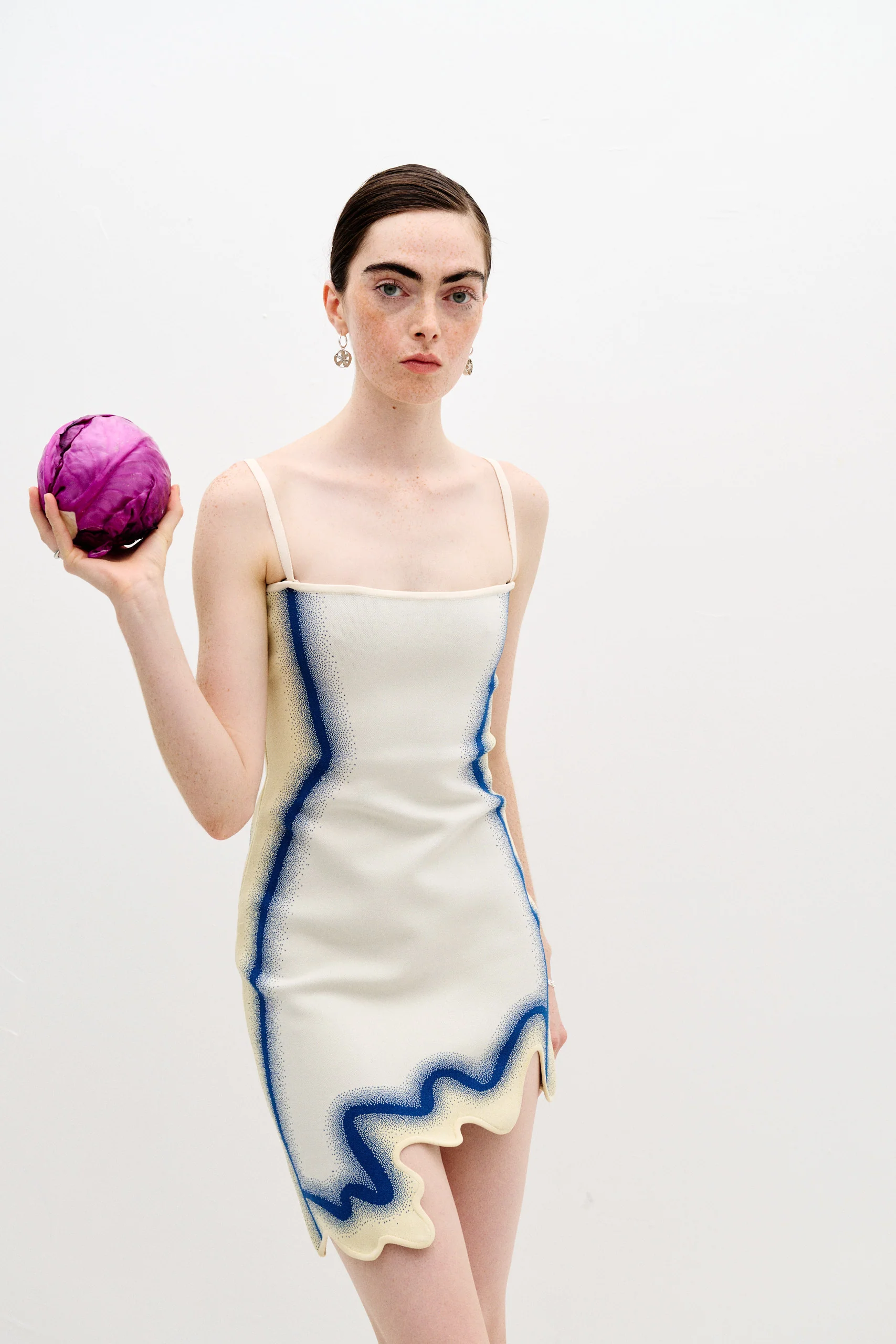 CAMASSIA UV REACTIVE MINI WAVY DRESS - Image 4
