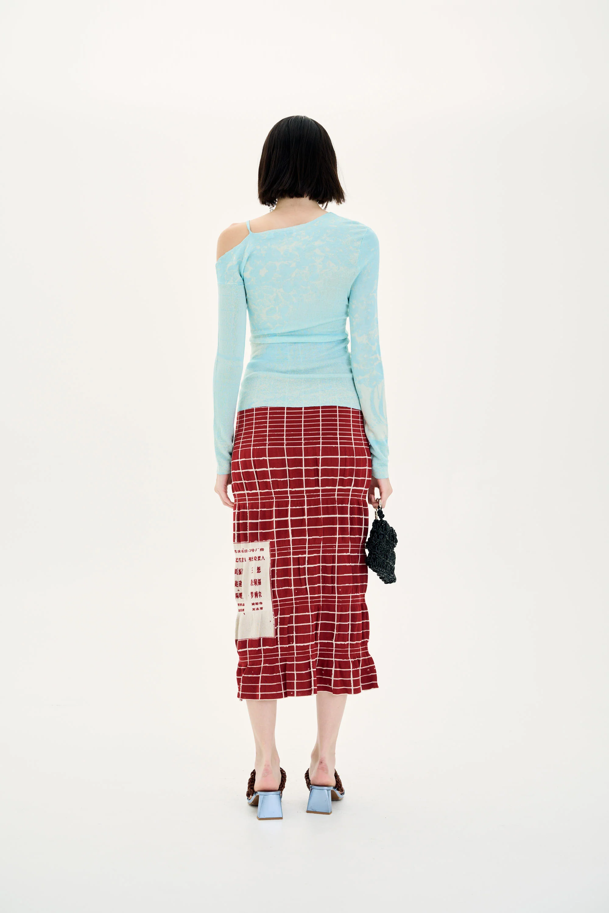 CAMELLIA DOG PRINT DROP SHOULDER LONG SLEEVE PULLOVER - Image 5