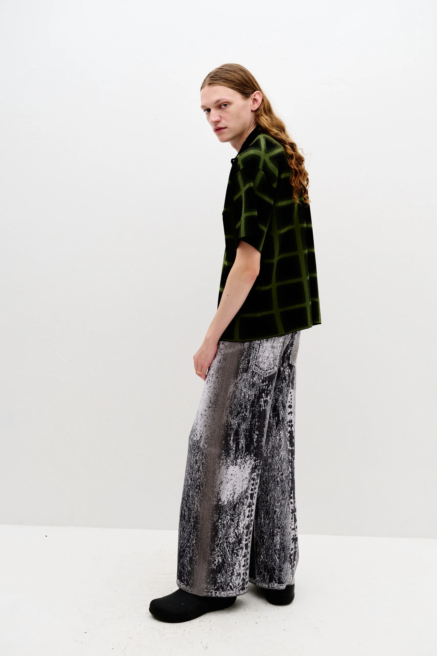 CAMELLIA OVERSIZED PLAID SHIRT - Image 2