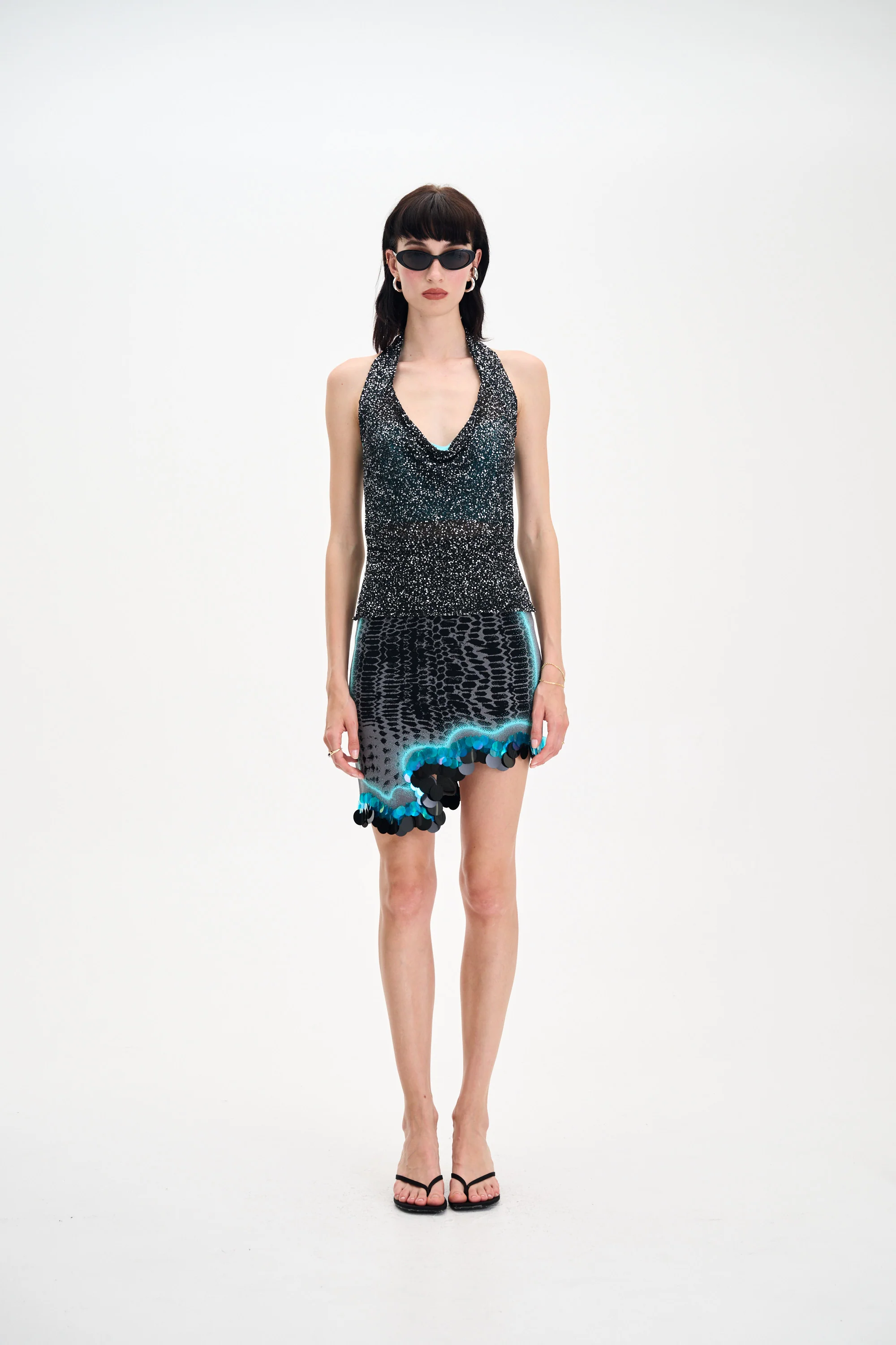 CASEY WAVY MINI SKIRT - Image 2