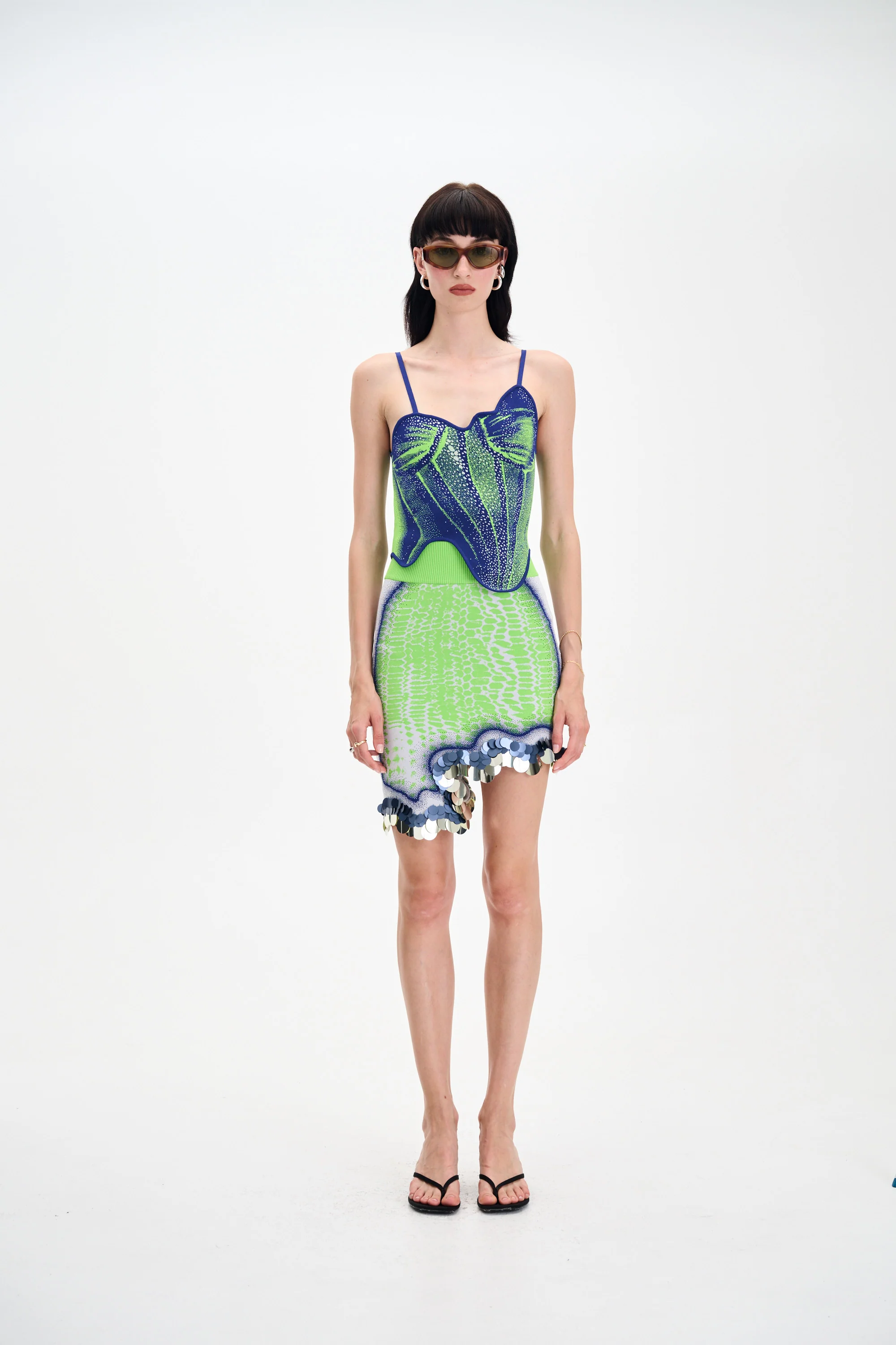 CASEY WAVY MINI SKIRT - Image 4