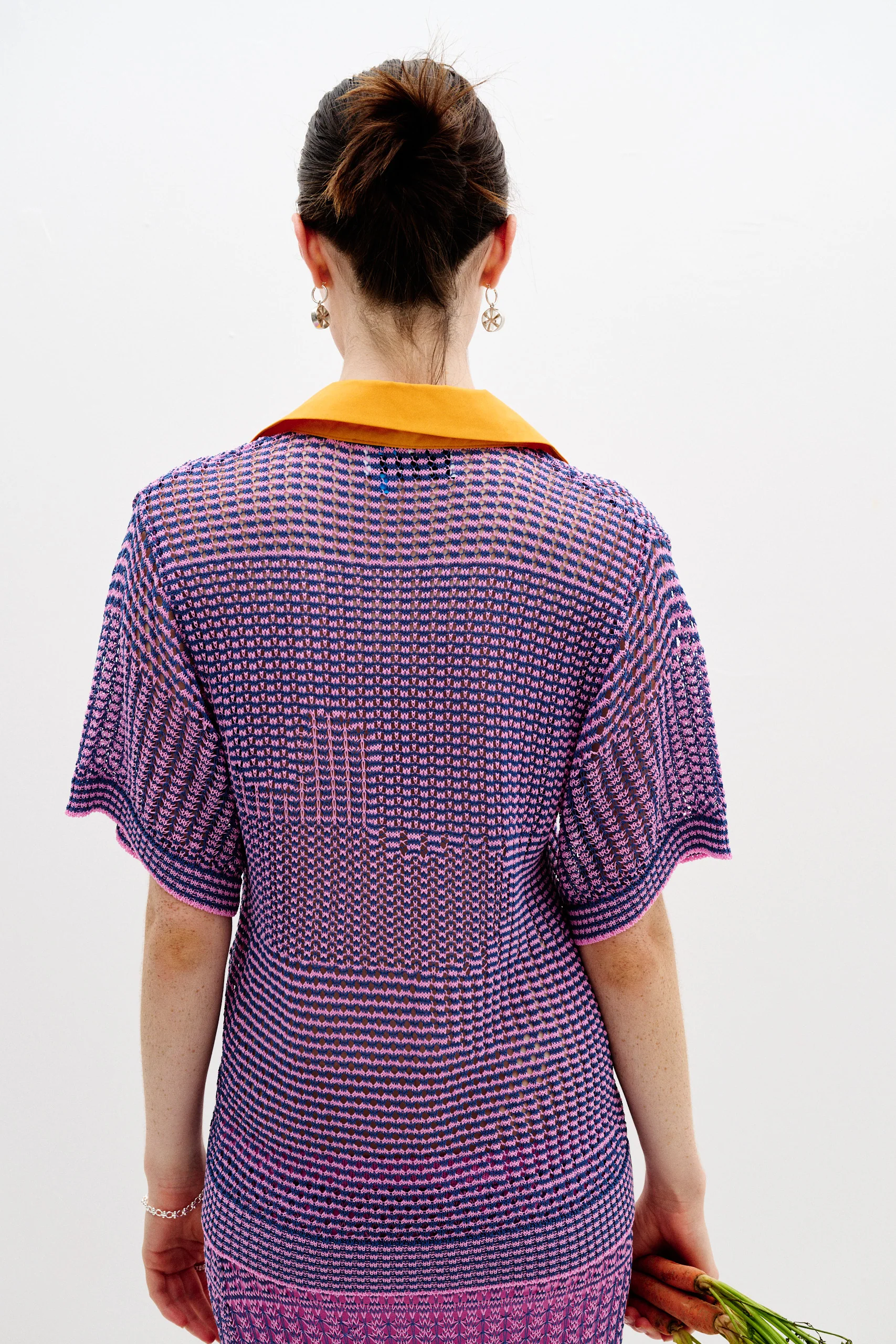 CHIA OVERSIZED CROCHET SHIRT - Image 7