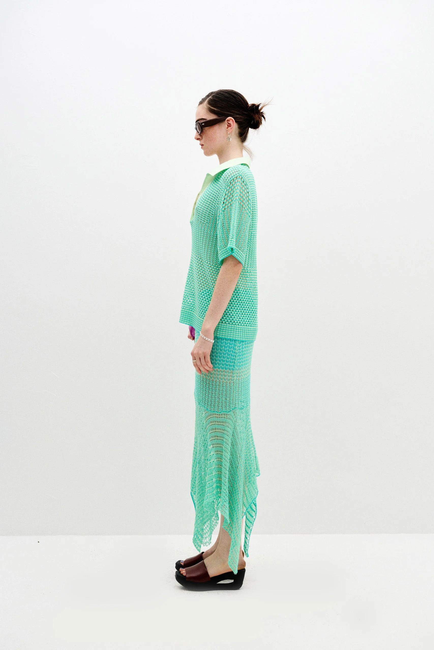 CHIA OVERSIZED CROCHET SHIRT - Image 4
