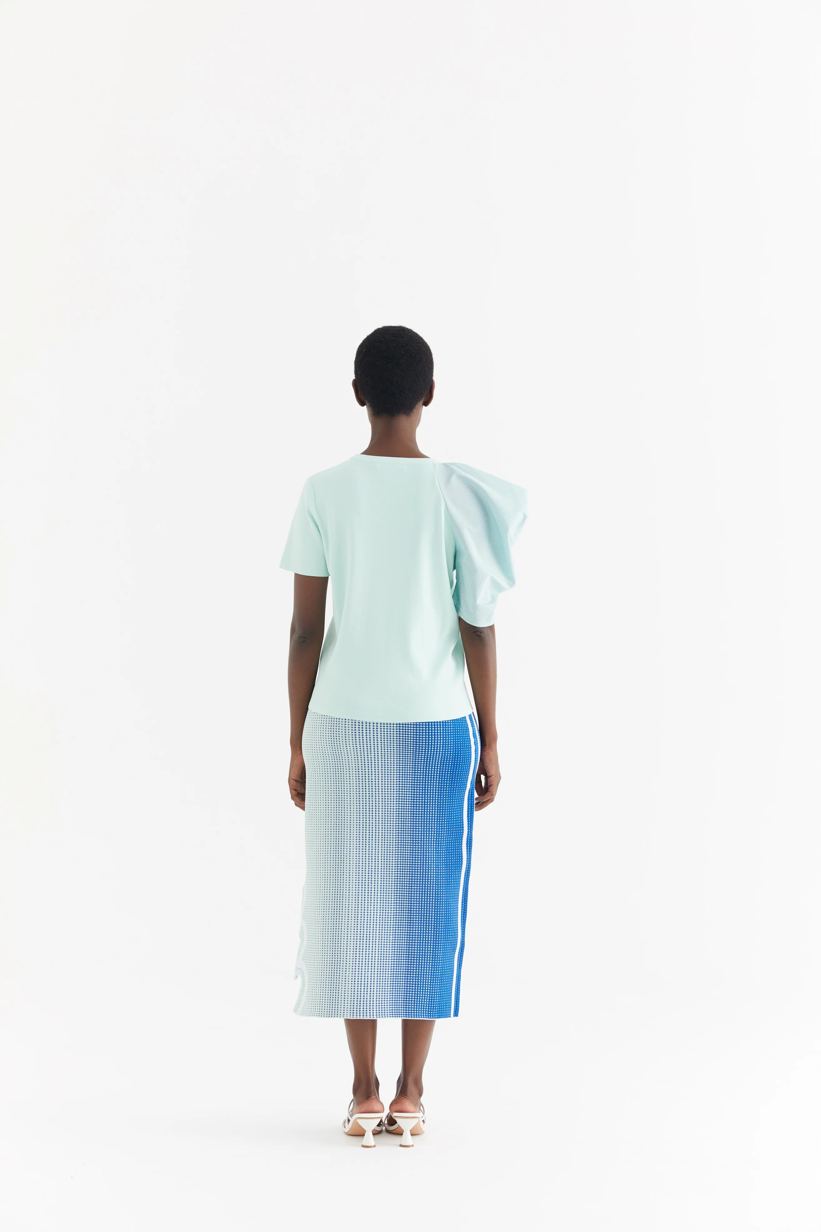 CHIARA PUFF SLEEVE TEE - Image 4
