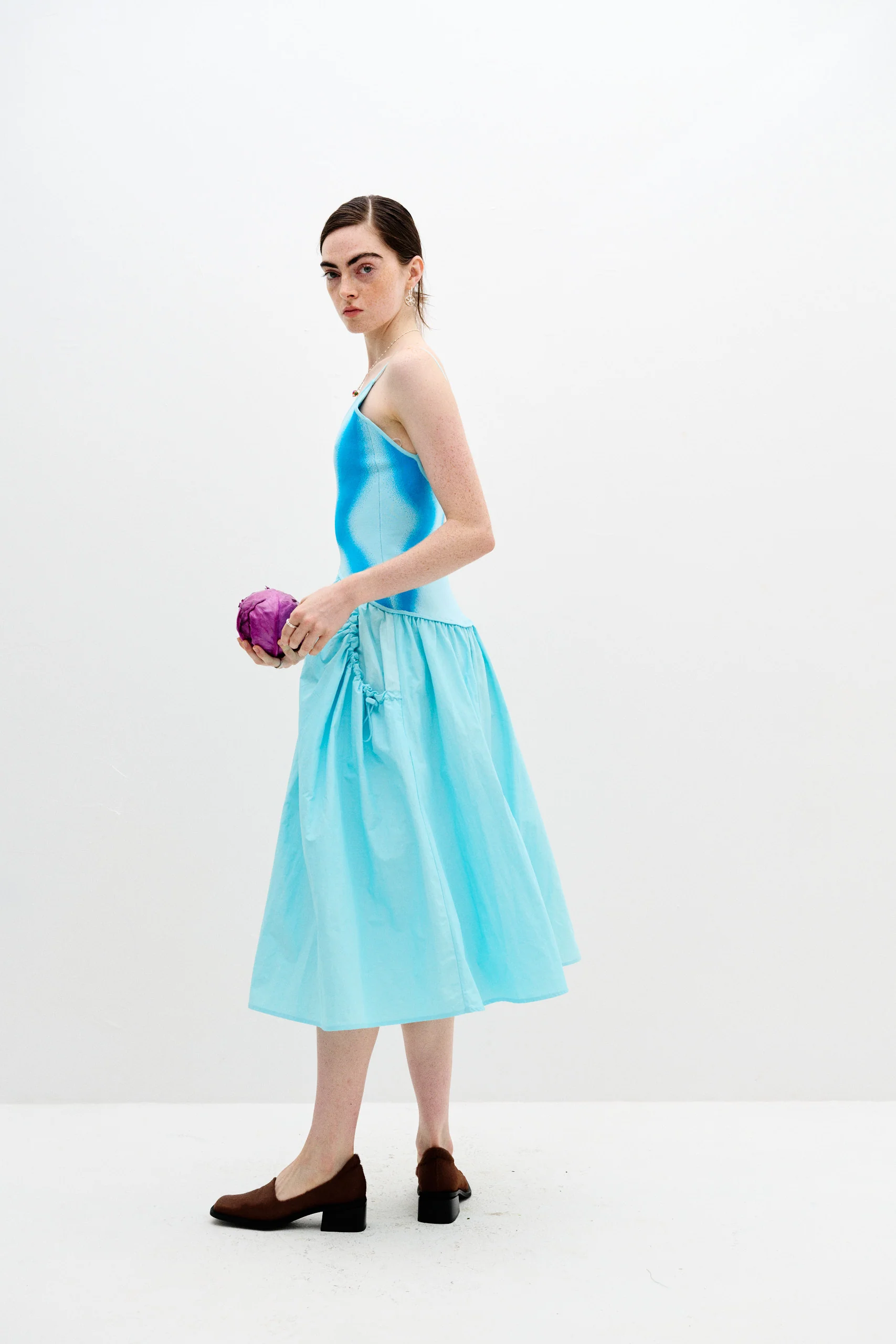 CHILI MIXED MEDIA TANK DRESS - Image 2