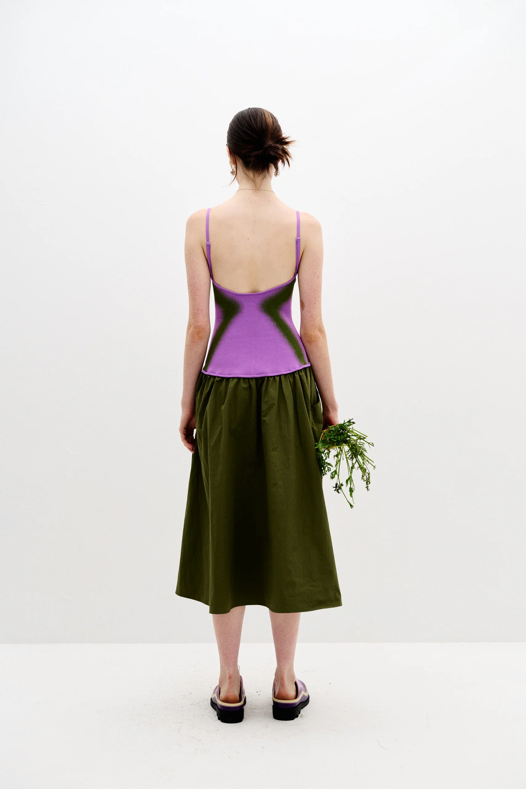 CHILI MIXED MEDIA TANK DRESS - Image 4