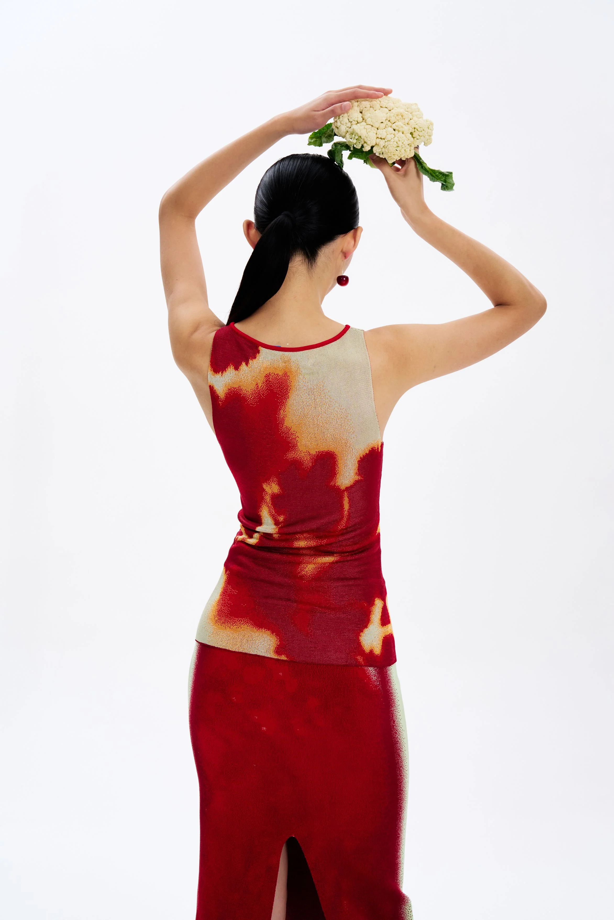 CLAIRE TIE-DYE BOATNECK TANK - Image 5