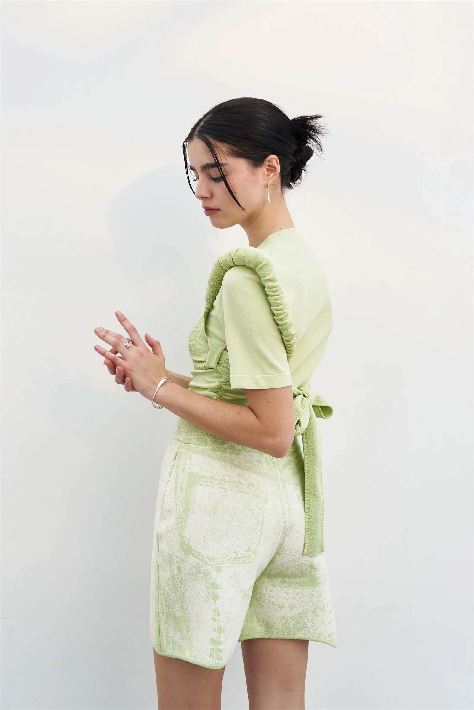 COCO 3D BUBBLE SHORT SLEEVE TOP - Image 3