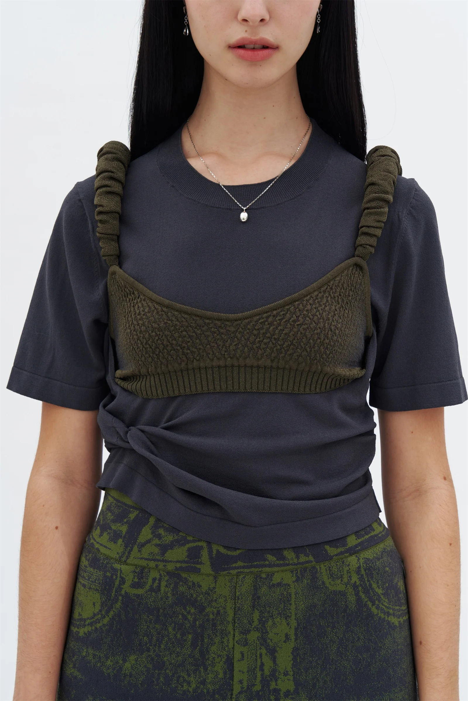 COCO 3D BUBBLE SHORT SLEEVE TOP - Image 2