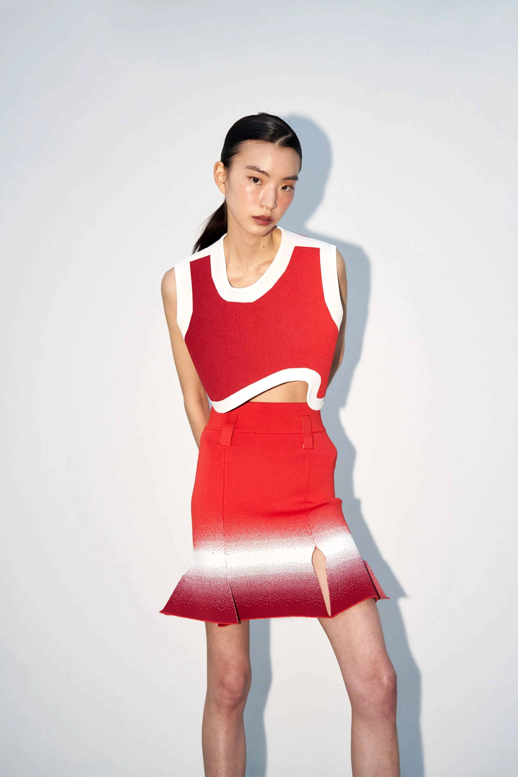 DAHLIA OVERSIZED WAVY CROP TOP - Image 5