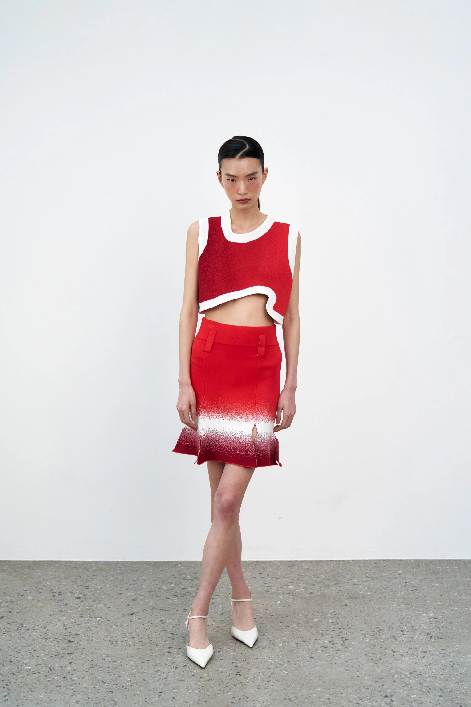 DAHLIA OVERSIZED WAVY CROP TOP - Image 6