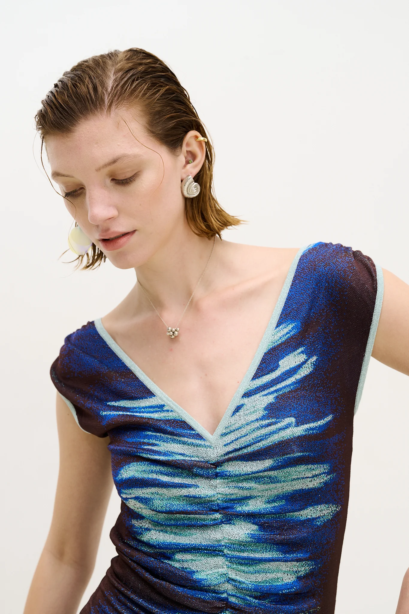 DANIO LAKE PRINT MIDI DRESS - Image 6