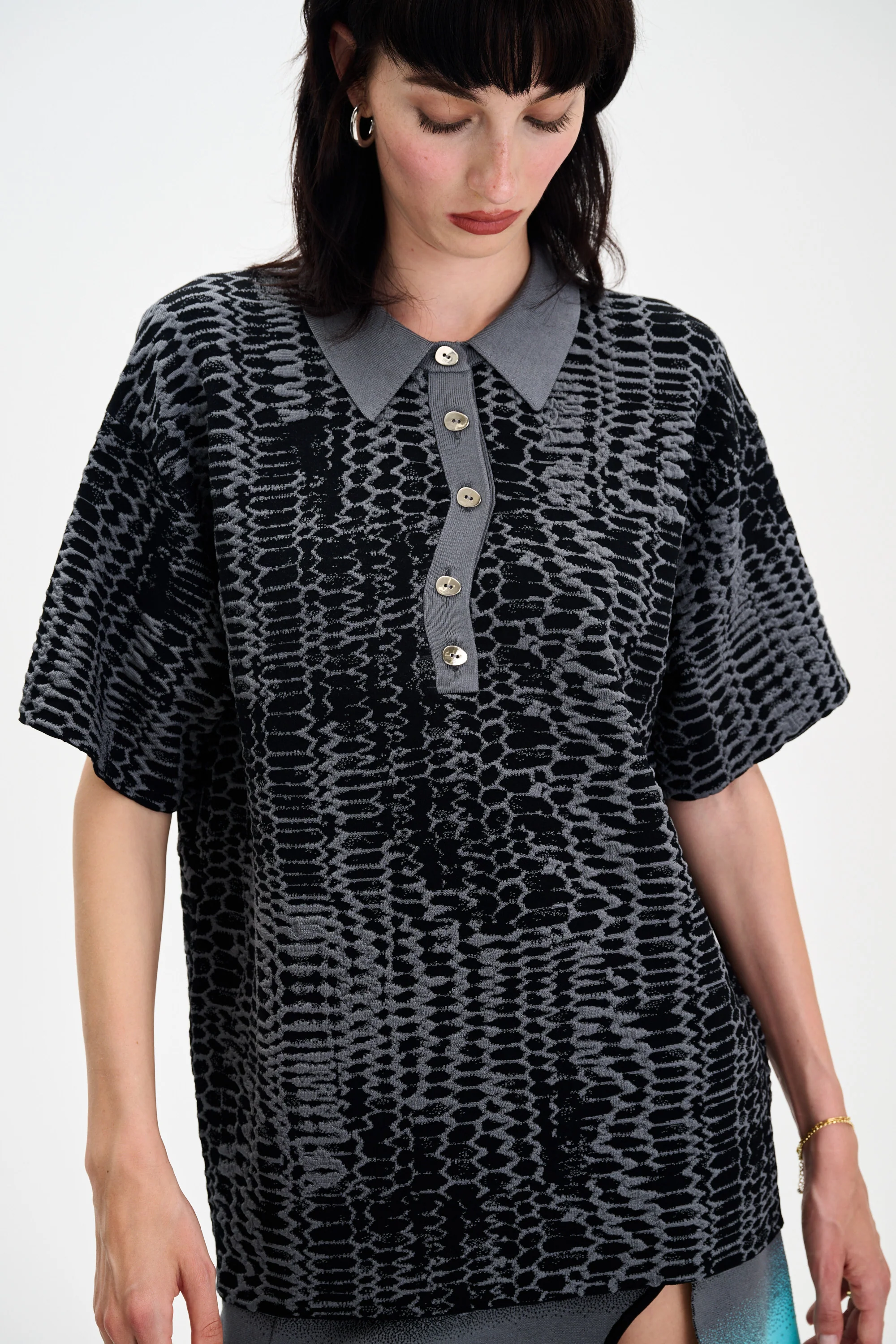 DIABLO OVERSIZED POLO SHIRT - Image 3
