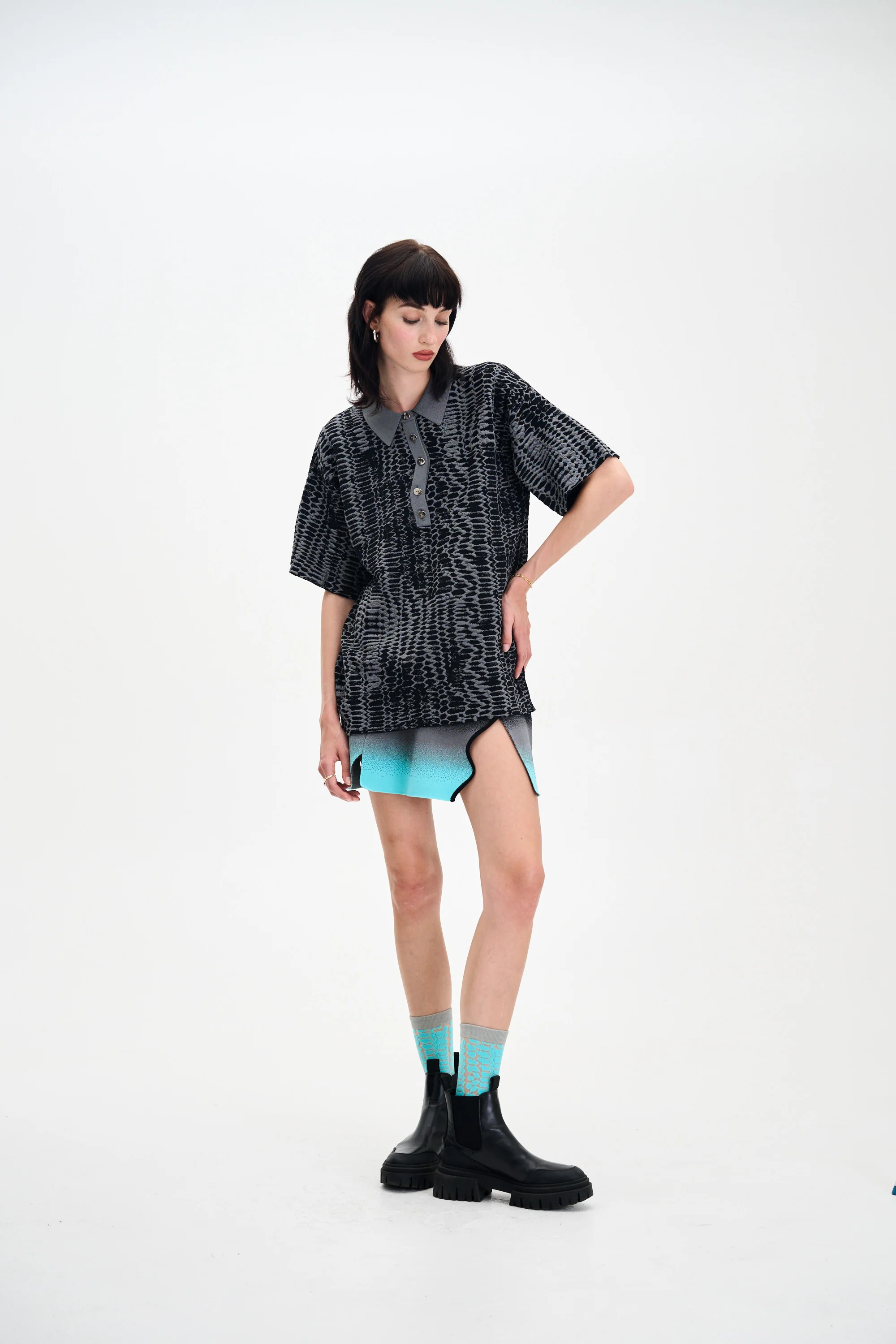 DIABLO OVERSIZED POLO SHIRT - Image 5