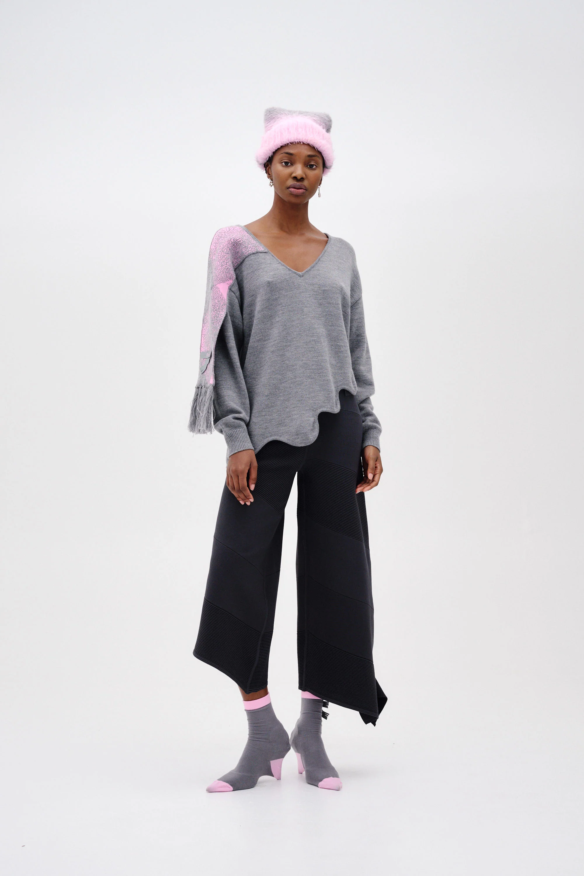 DOLLY WAVY MERINO WOOL PULLOVER - Image 2