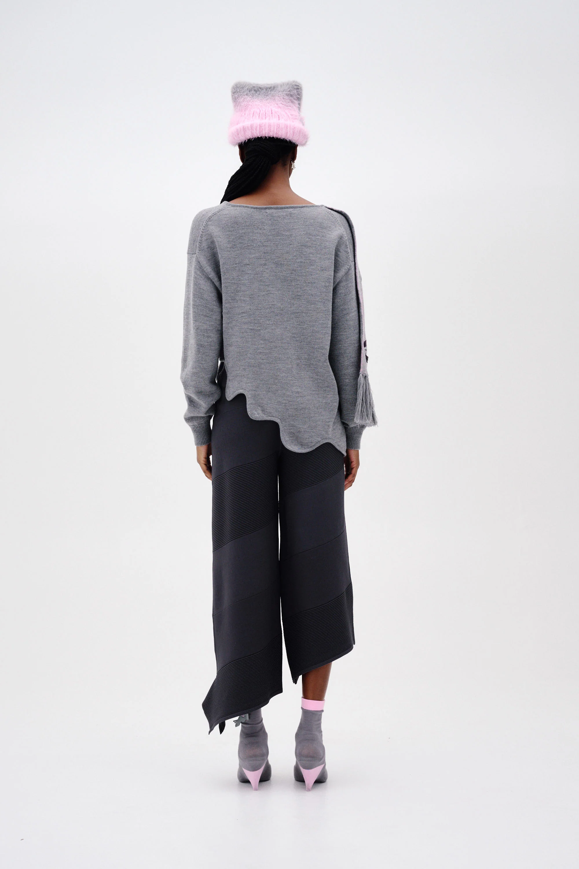 DOLLY WAVY MERINO WOOL PULLOVER - Image 4