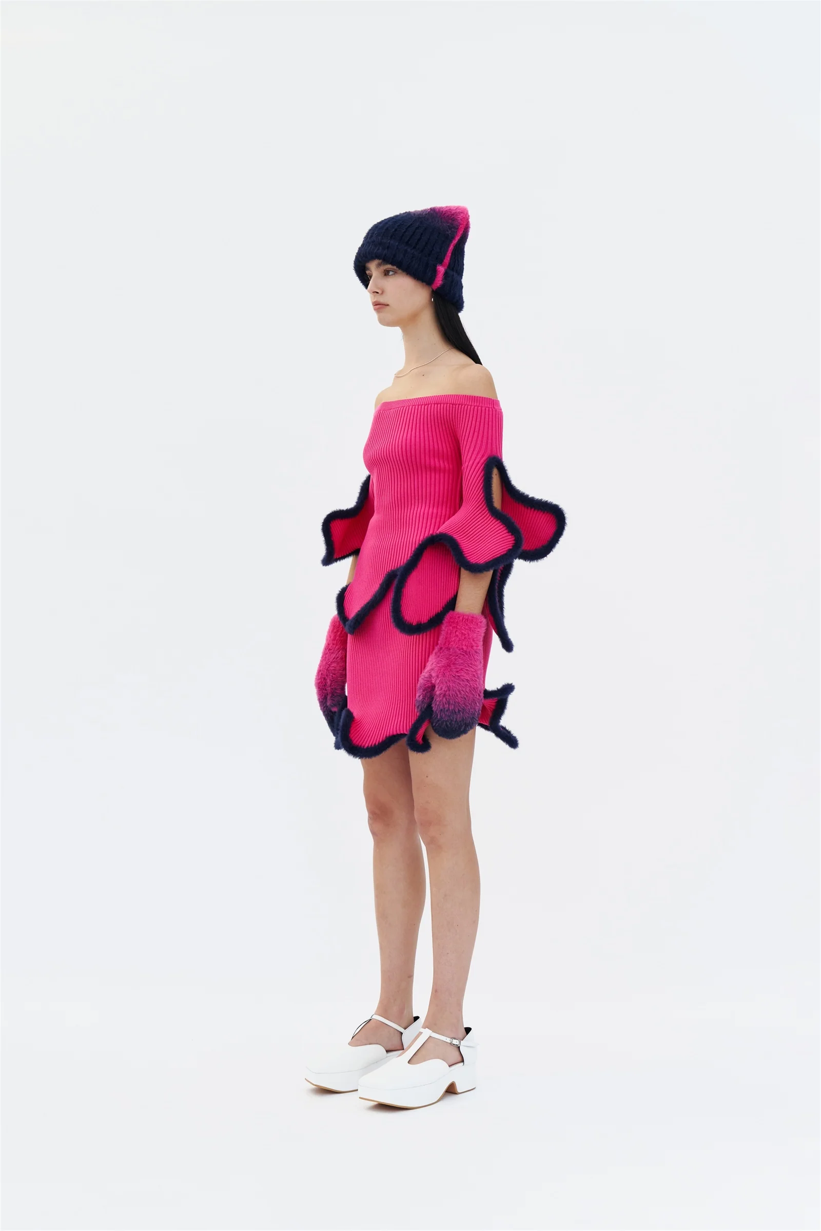 DORI 3D WAVY MINI SKIRT - Image 3