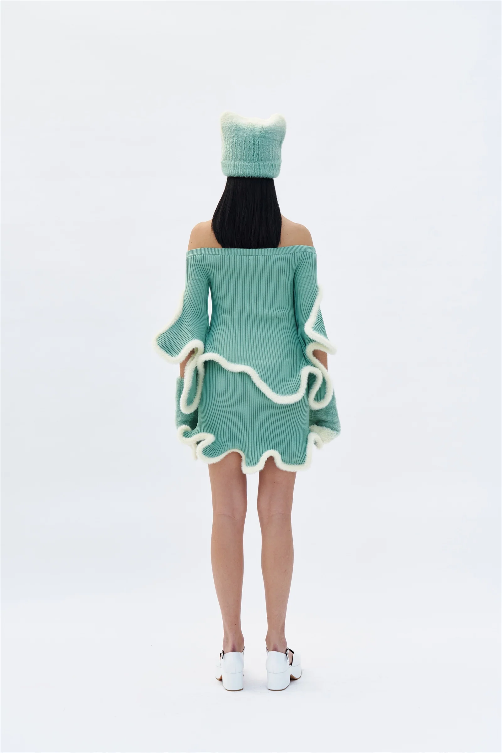 DORI 3D WAVY MINI SKIRT - Image 4