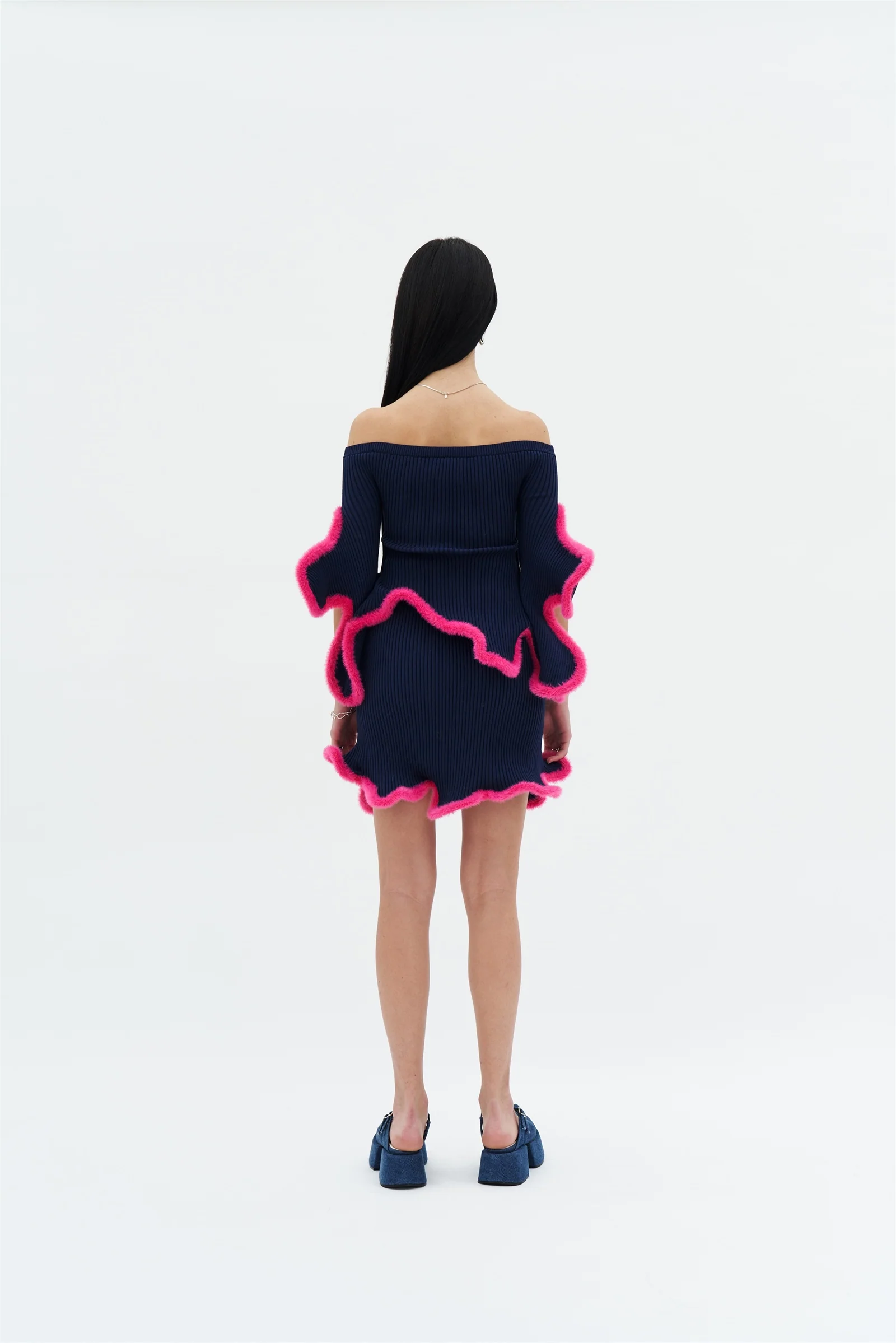 DORI 3D WAVY MINI SKIRT - Image 4