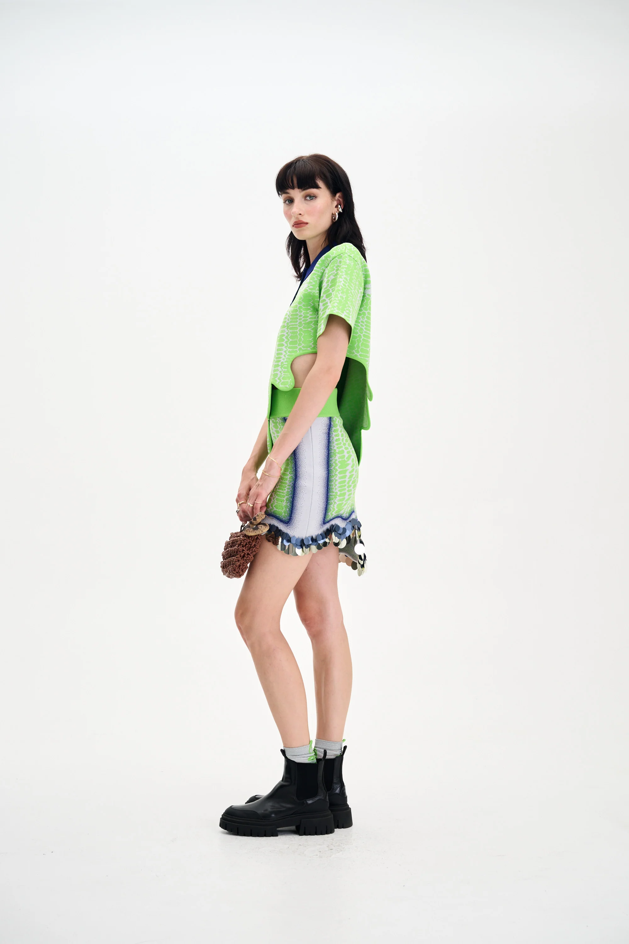EBONY WAVY POLO SHIRT - Image 5