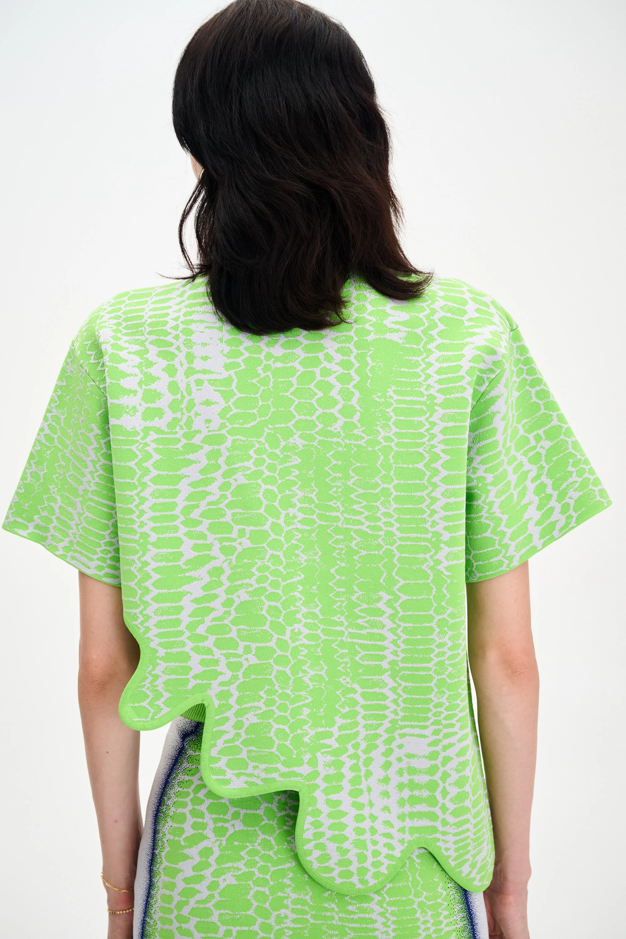 EBONY WAVY POLO SHIRT - Image 7