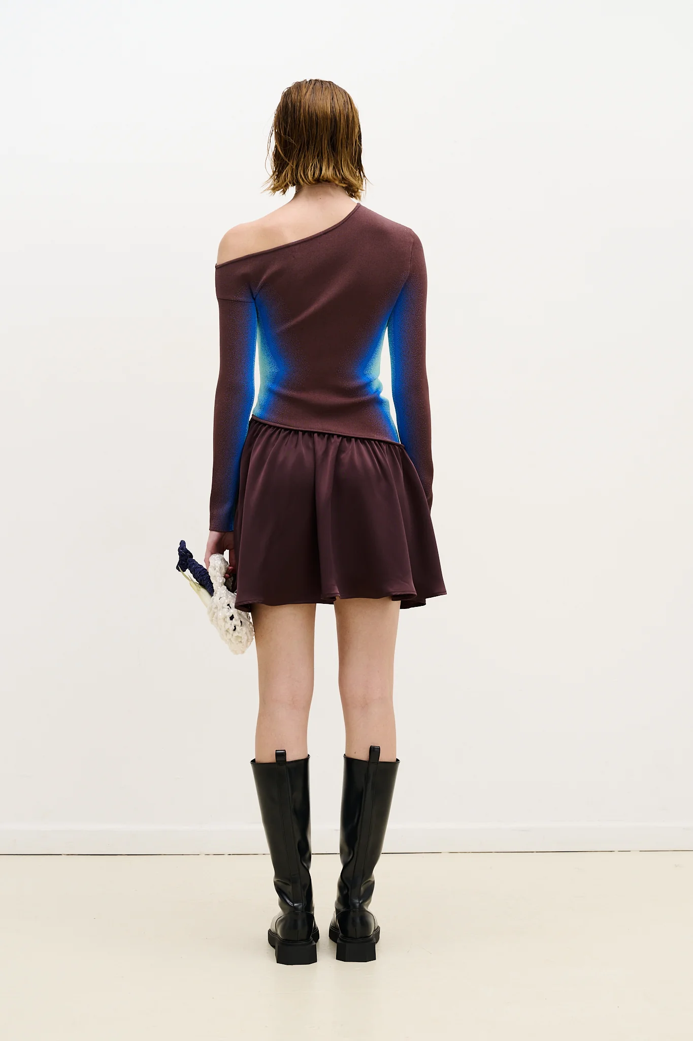 EDDIE LONG SLEEVE MINI DRESS - Image 3