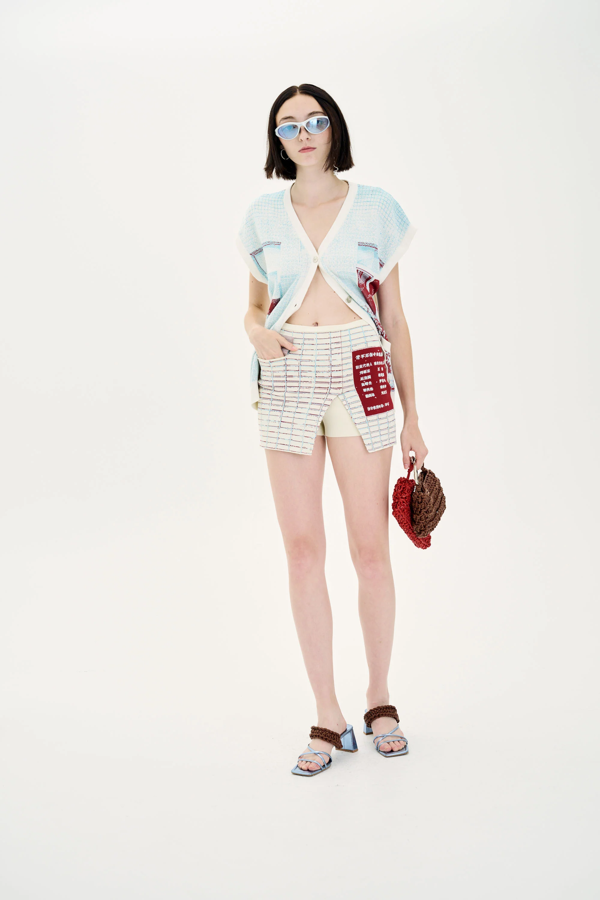 EILA PLAID PRINT SKORTS - Image 2