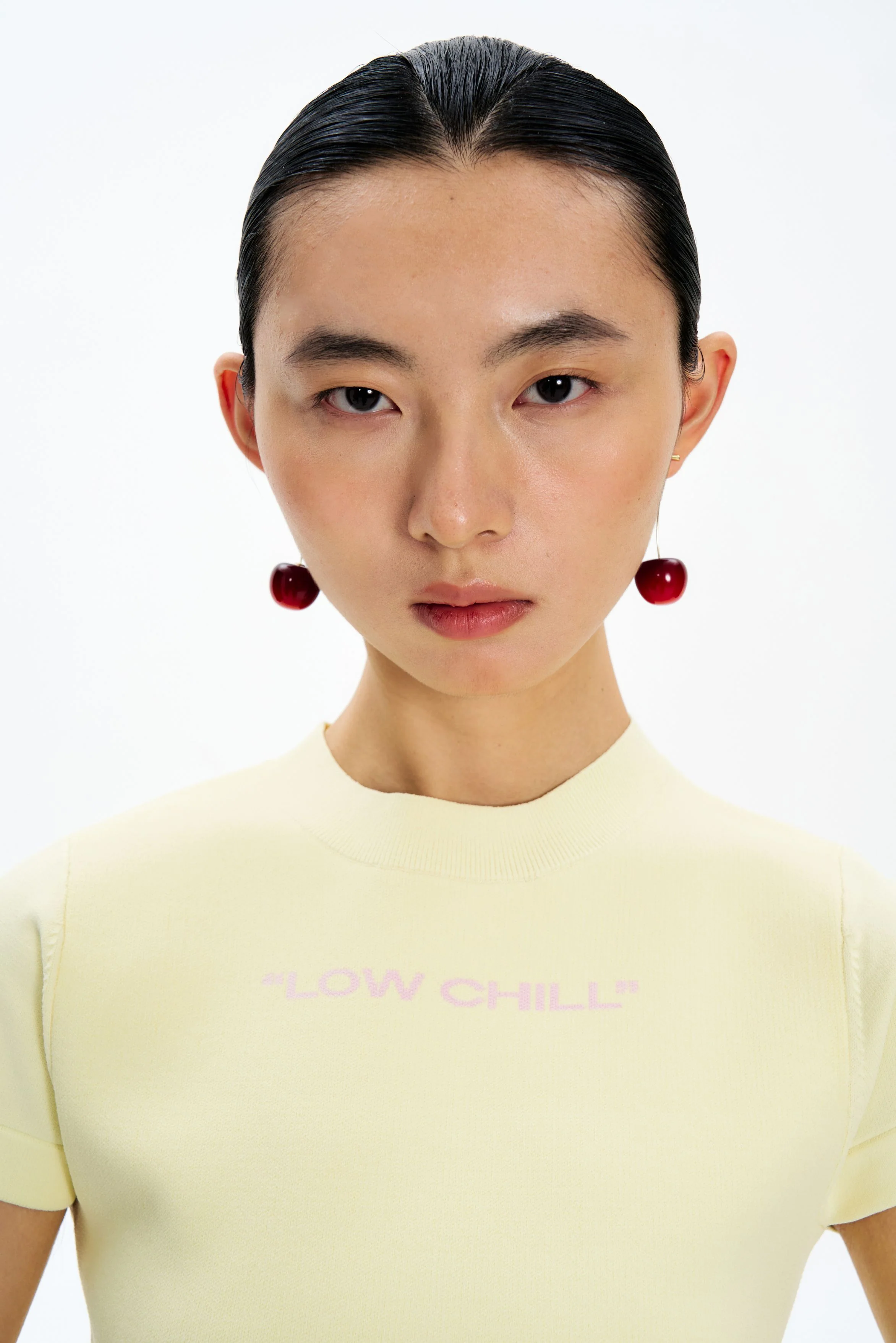 ELLIE  UV REACTIVE CHERRY TSHIRT - Image 2