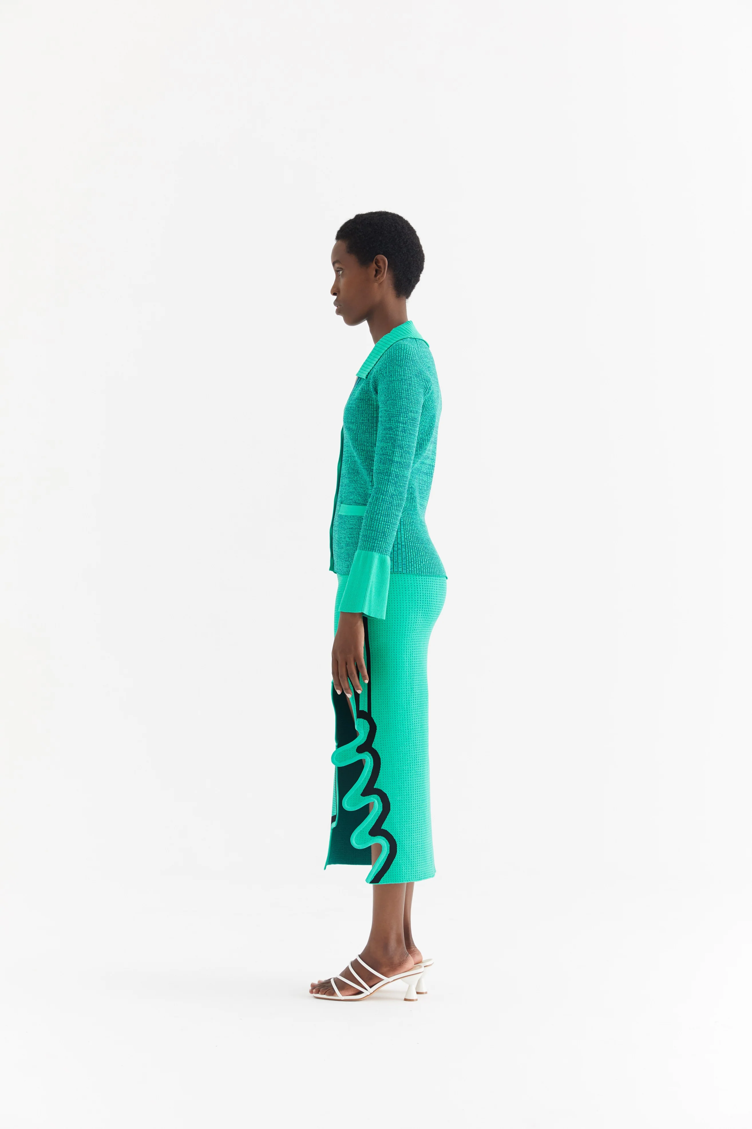 FARGO BELL SLEEVE CARDIGAN - Image 2