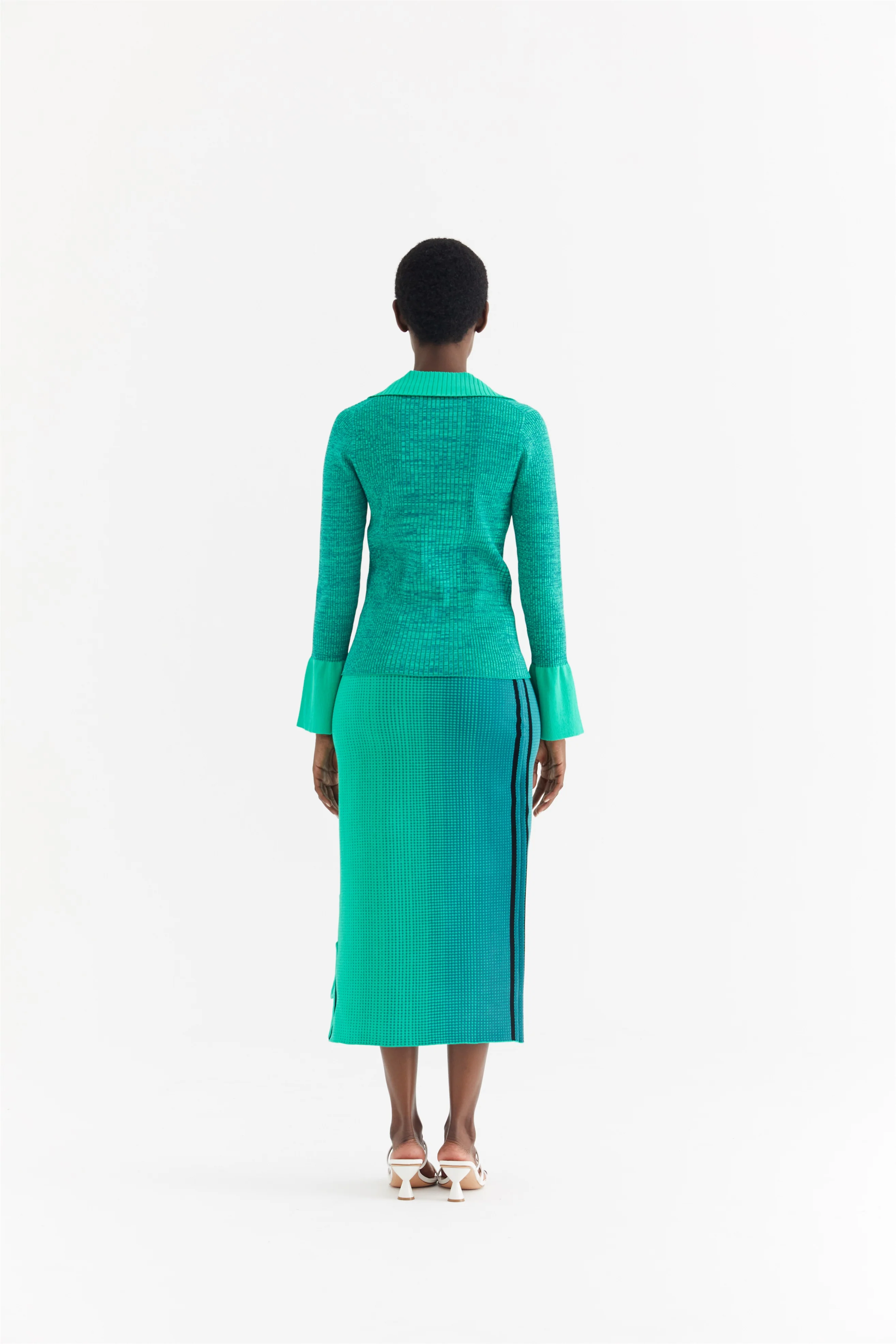FARGO BELL SLEEVE CARDIGAN - Image 3