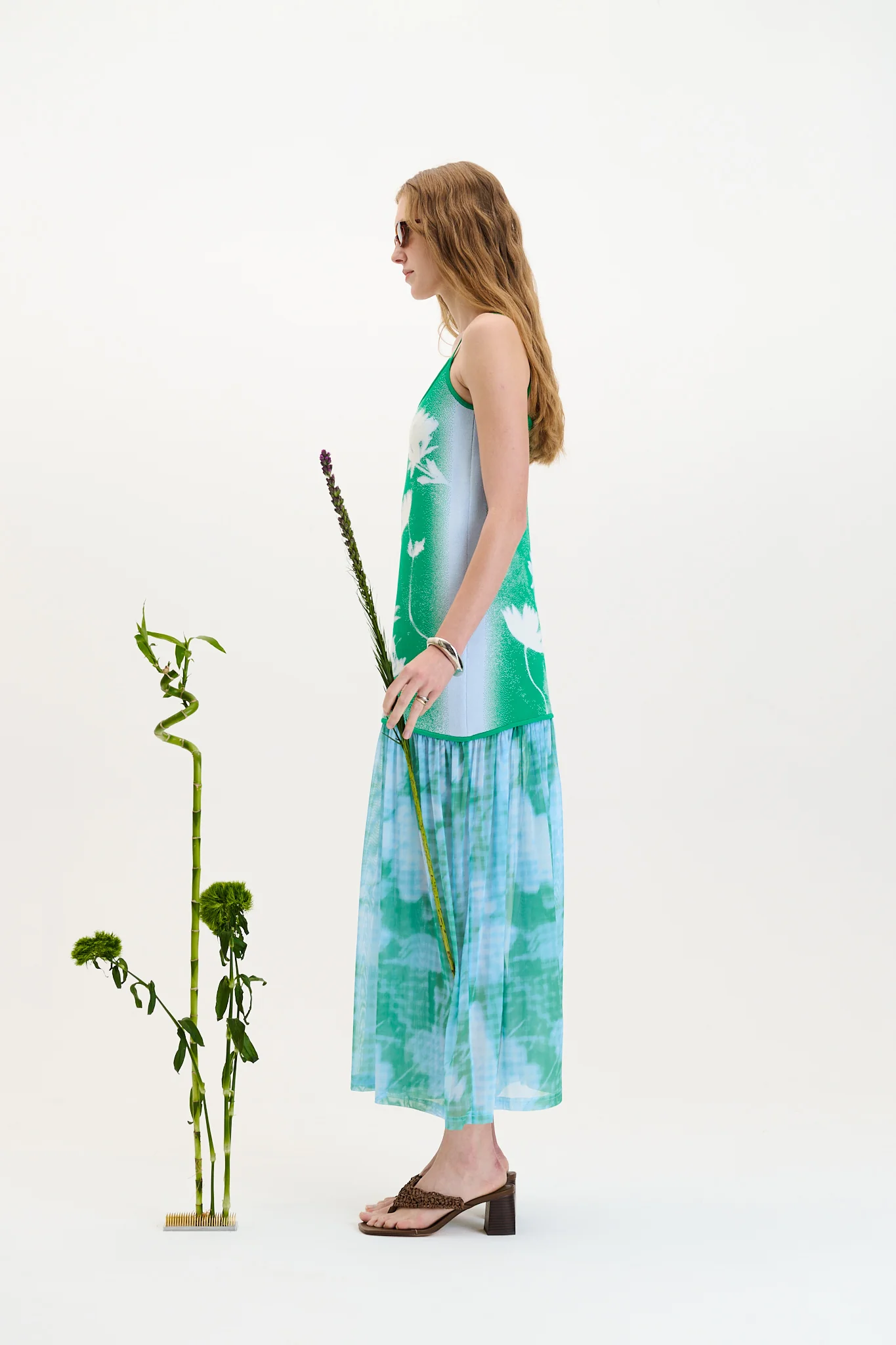 GINGER FLOWER PRINT TANK DRESS - Image 3